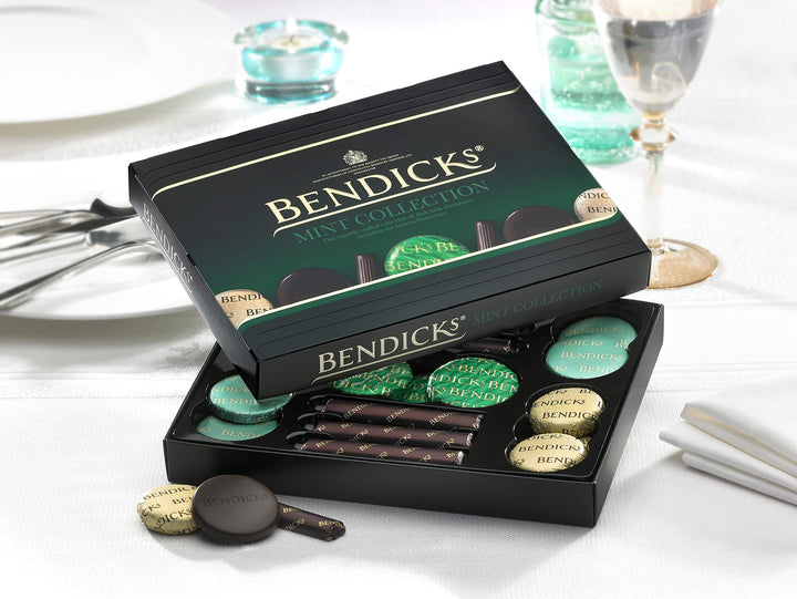 Bendicks Chocolate Mint Collection - Dark Chocolate Mints with Bittermints, Mint Crisps & Fondant, 200g