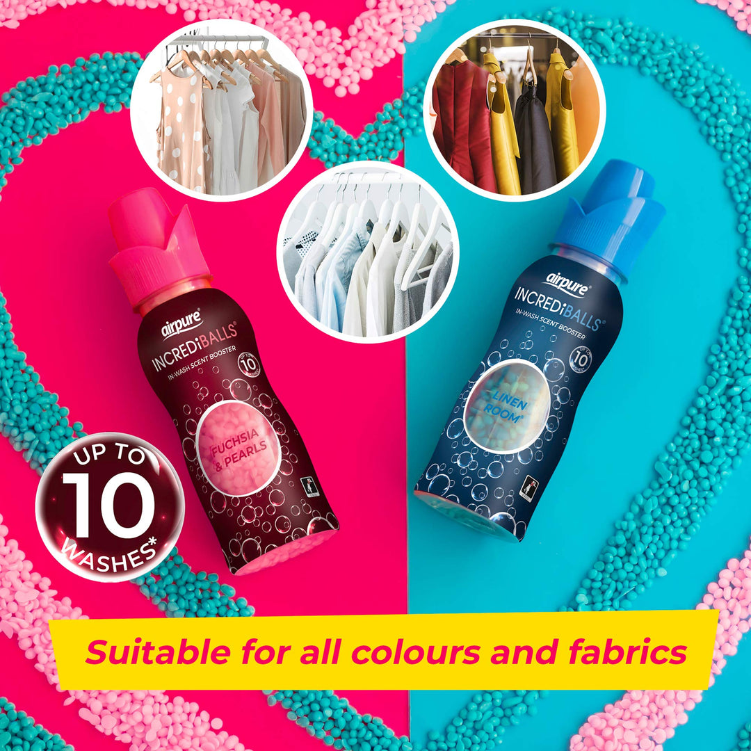 Airpure - INCREDiBALLS in-Wash Scent Booster (AP-IB-317), 10 Washes