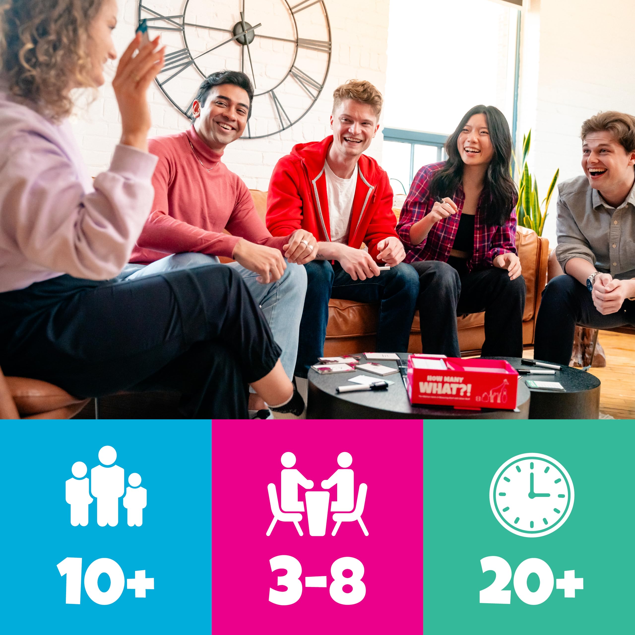 USAopoly How Many What?! Hilarious Party Game of Ridiculous Comparisons 3