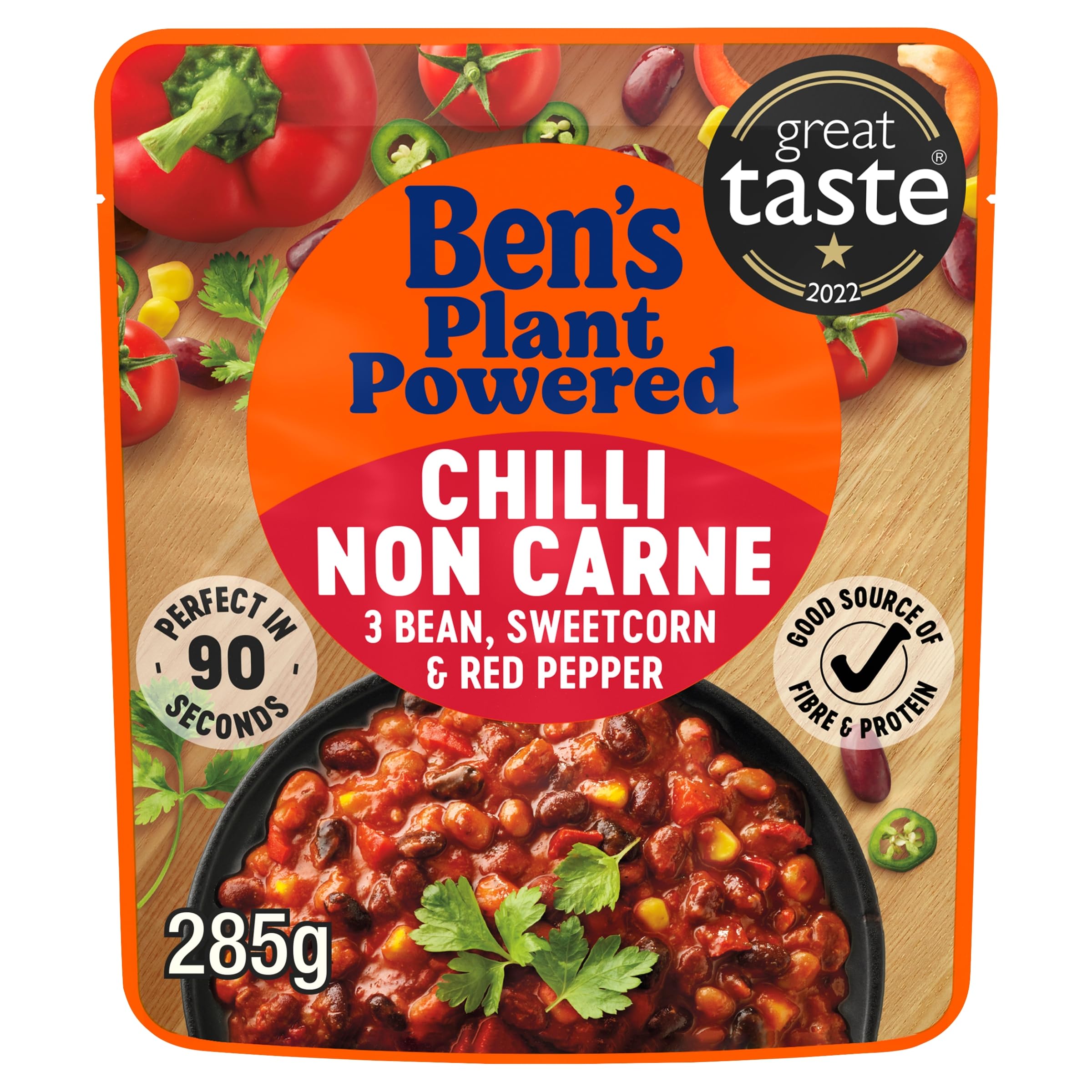 Ben's Original Plant Powered Chilli non Carne Pouch 285g