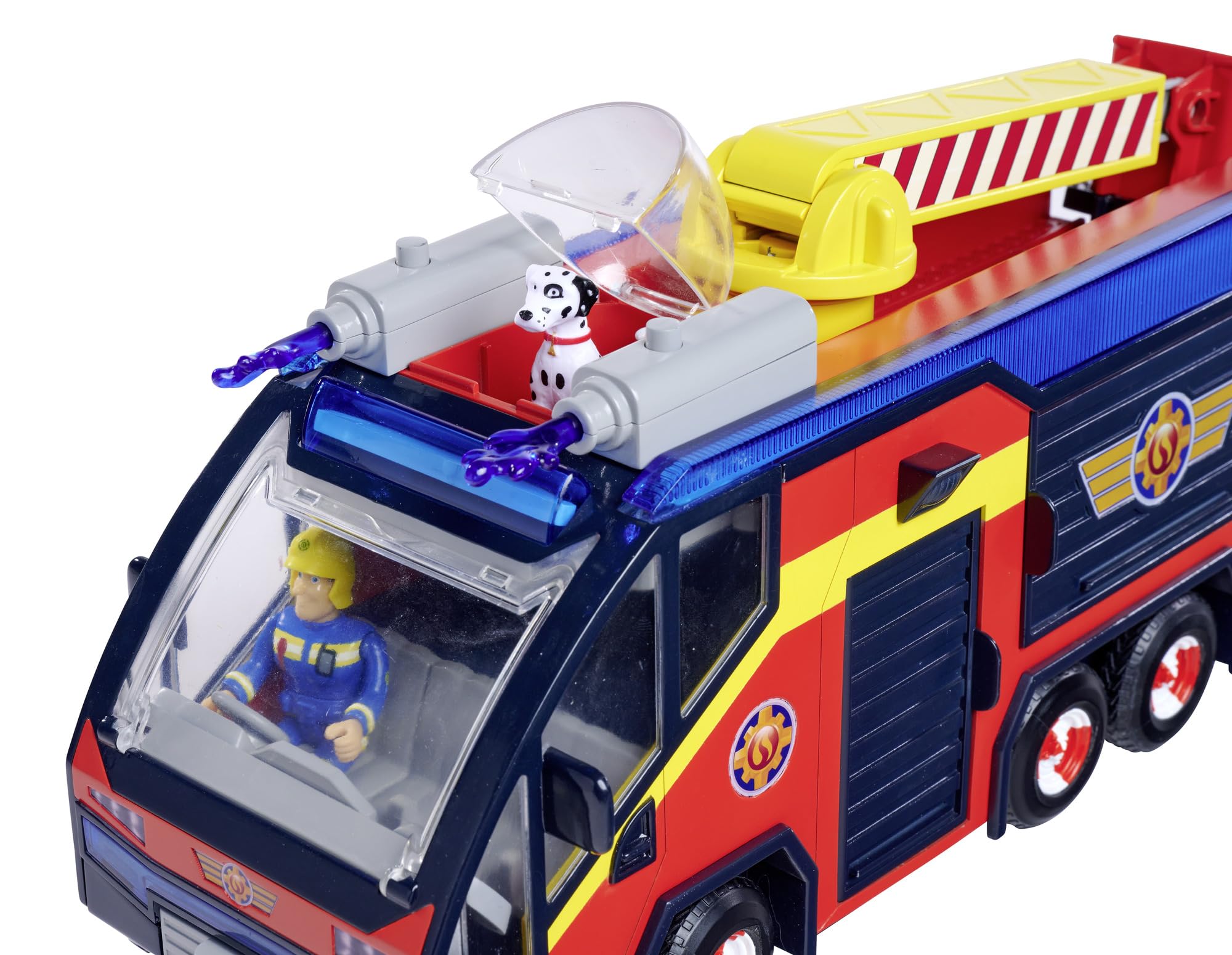 Fireman Sam Jupiter Deluxe Fire Engine Playset - Lights & Sounds, Ages 3+ 8