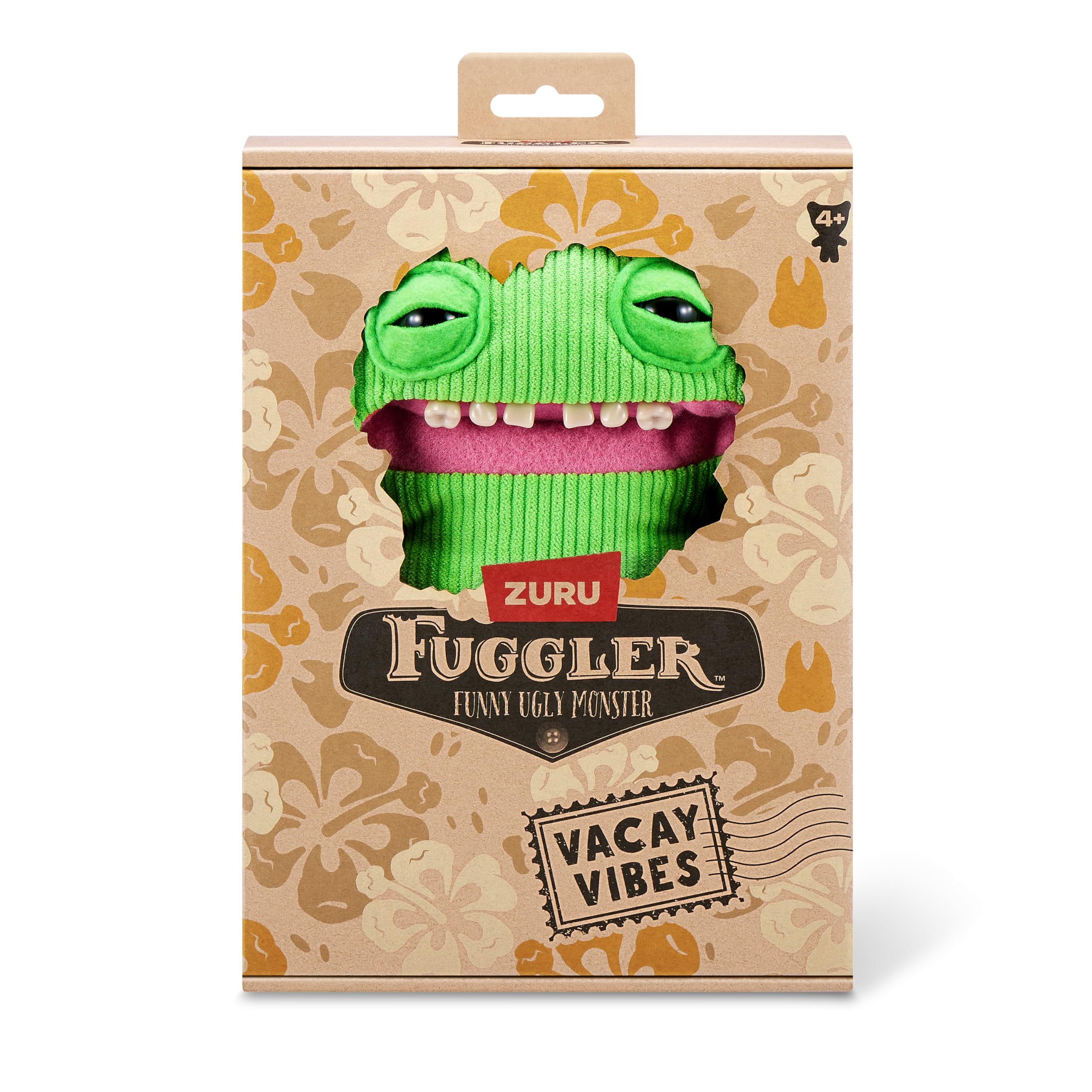 Fuggler Vacay Vibes Smiley O Riley Plush Toy - 9-inch Soft Doll | Cotton Material | Ages 4+ 2