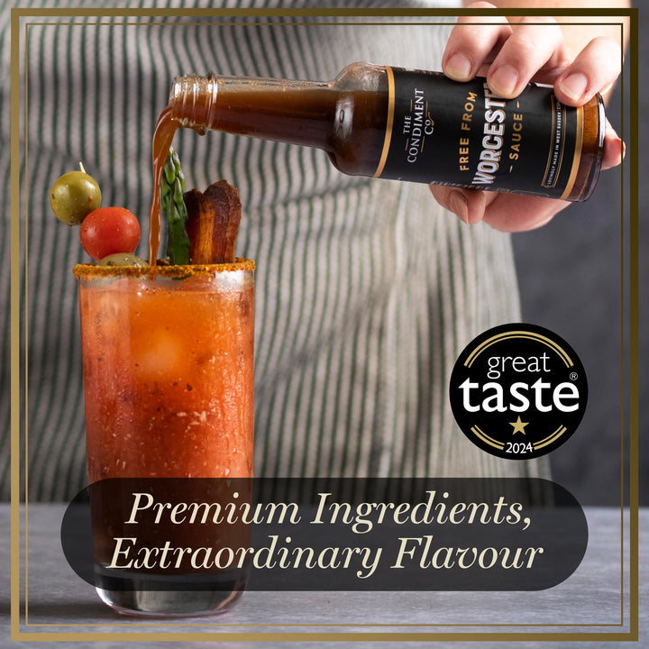 The Real Condiment Co. - Free From Worcester Sauce 155g