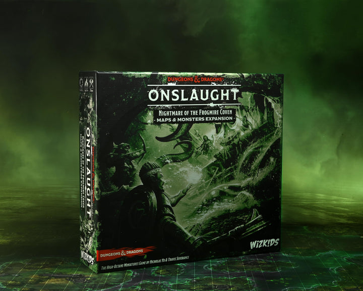 Dungeons & Dragons: Nightmare of the Frogmire Coven - Maps & Monsters Expansion for WizKids Miniatures