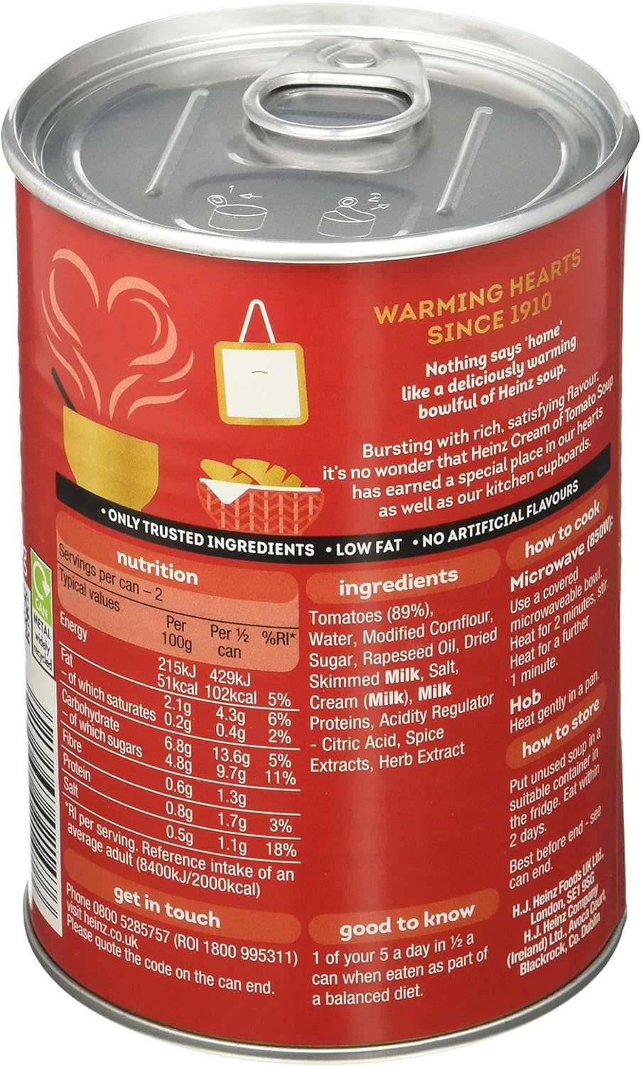 Sterling 201HT Heinz Tomato Soup SafeCan - Diversion Safe for Home Security