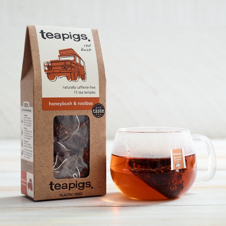 Teapigs Honeybush & Rooibos 50 Tea Temples