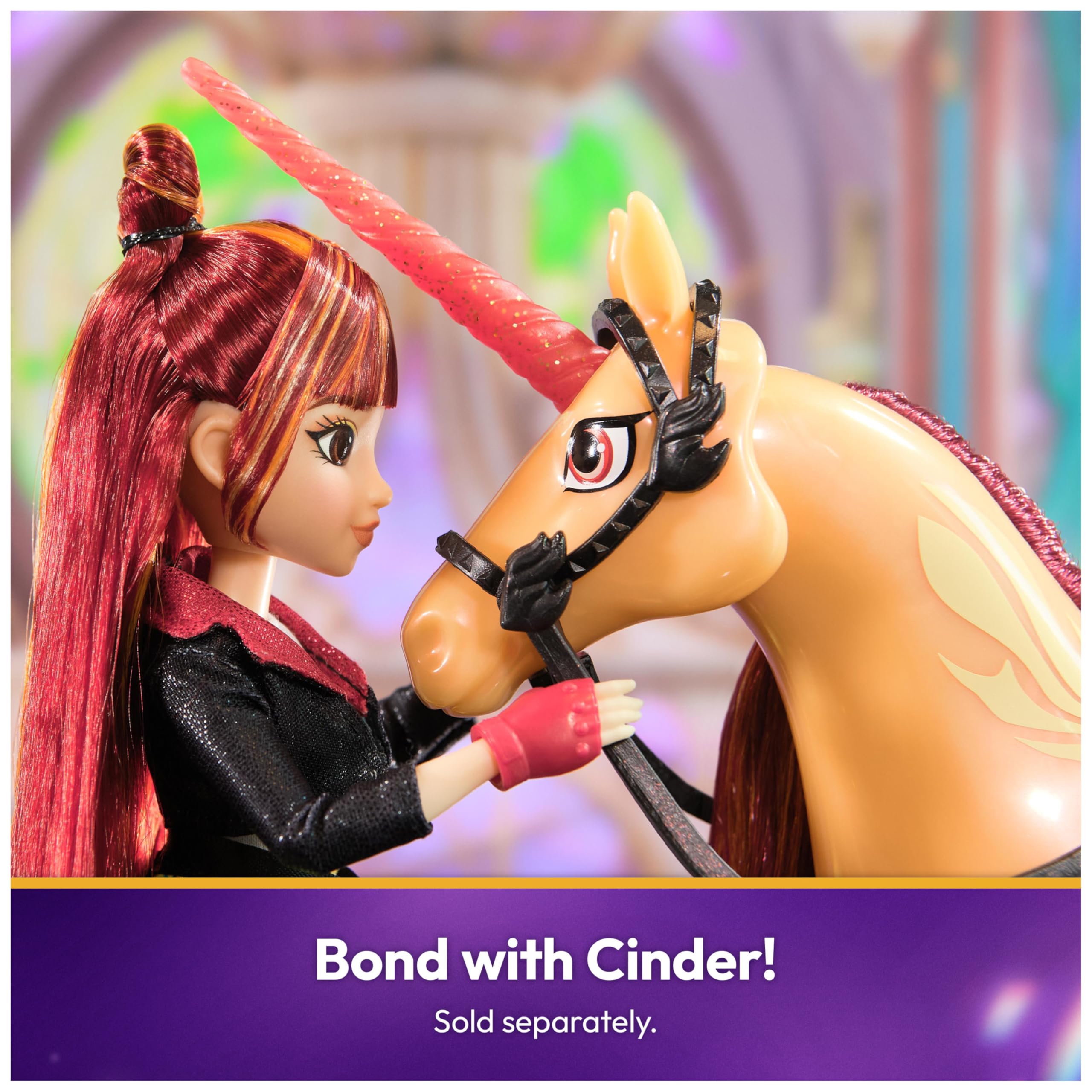 Unicorn Academy Valentina Doll - 24cm with Highlighted Hair & 5 Fashion Accessories 4