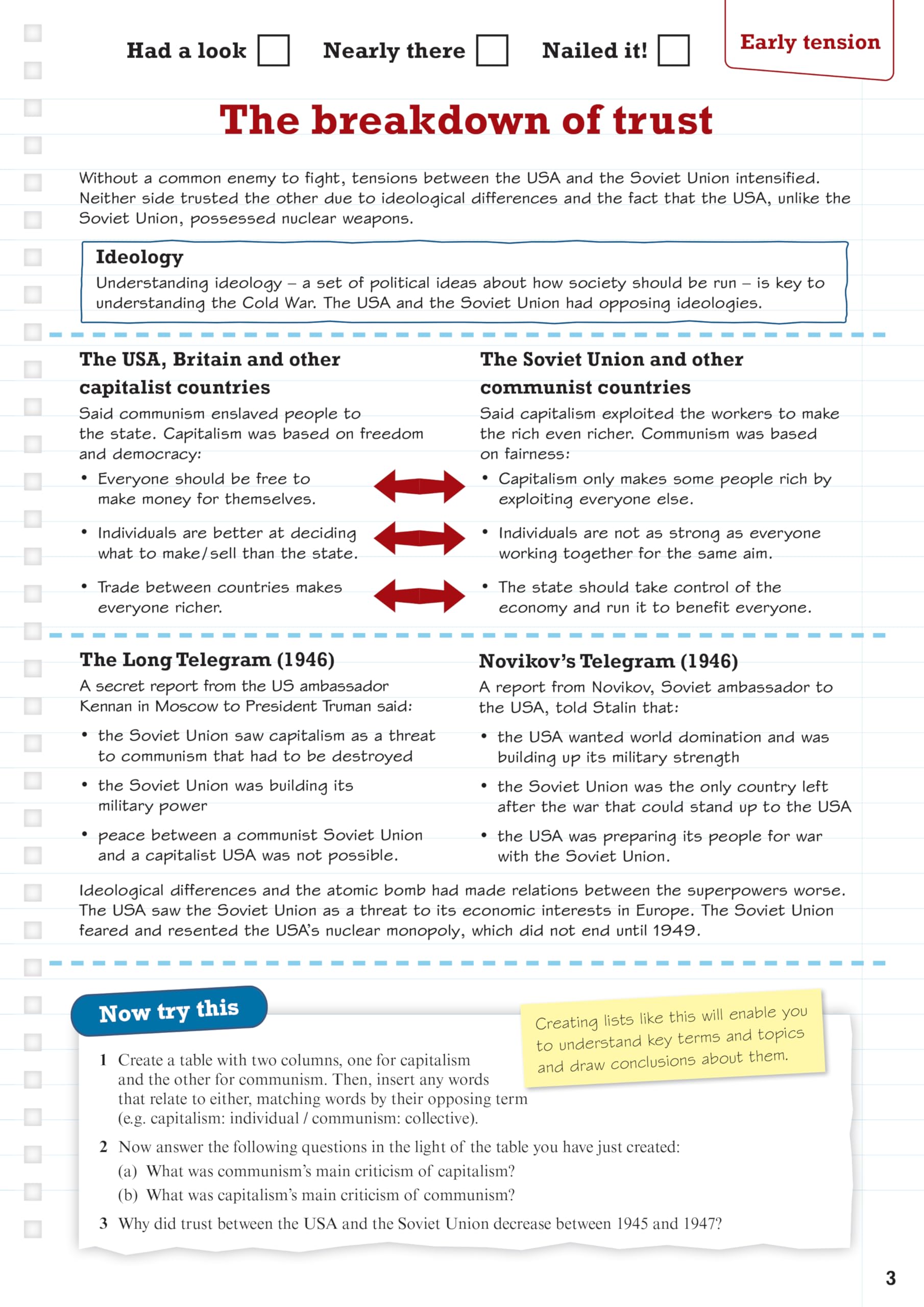 PEARSON EDUCATION REVISE Edexcel GCSE (9-1) History Superpower Relations & Cold War Revision Guide + Workbook | 2021/2022 Exams 5