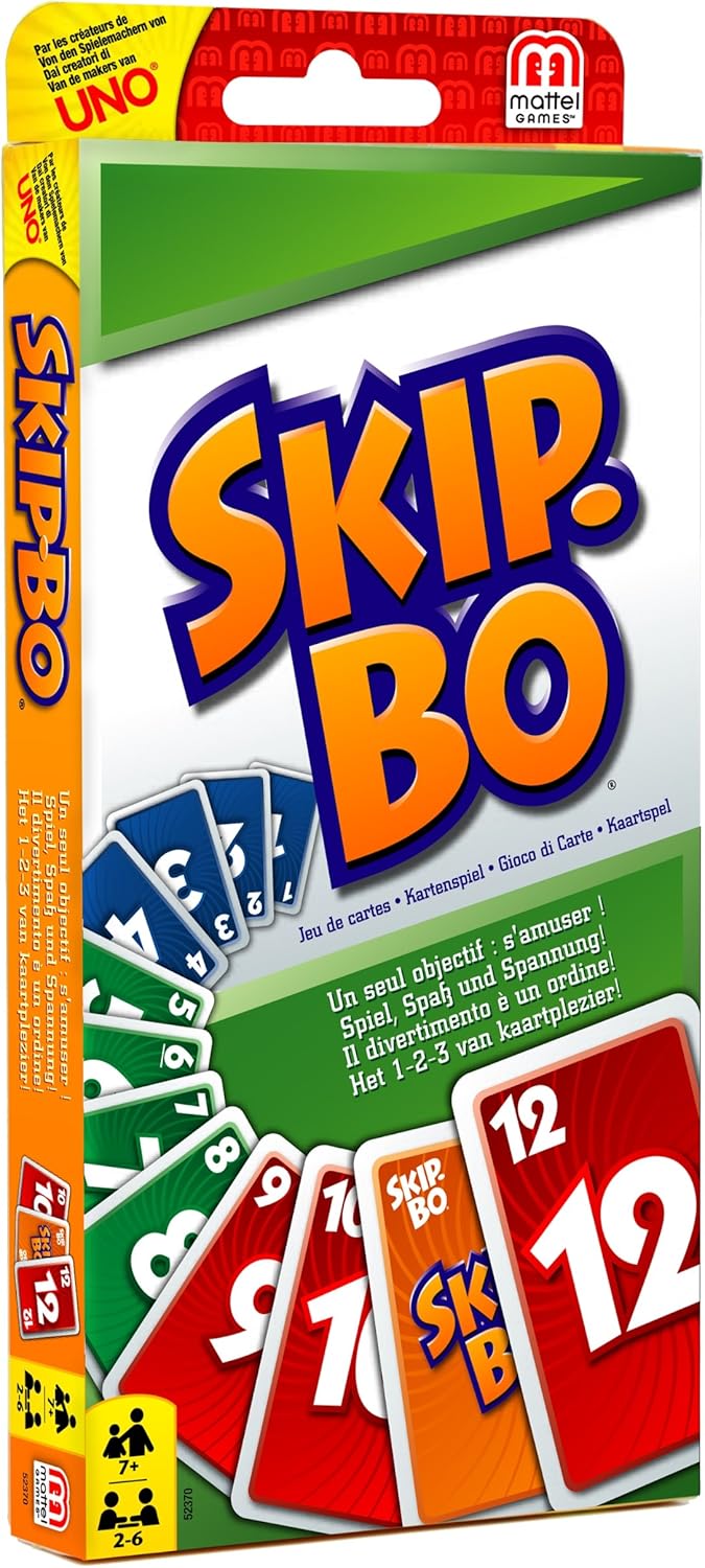 Mattel Skip-Bo Card Game 5