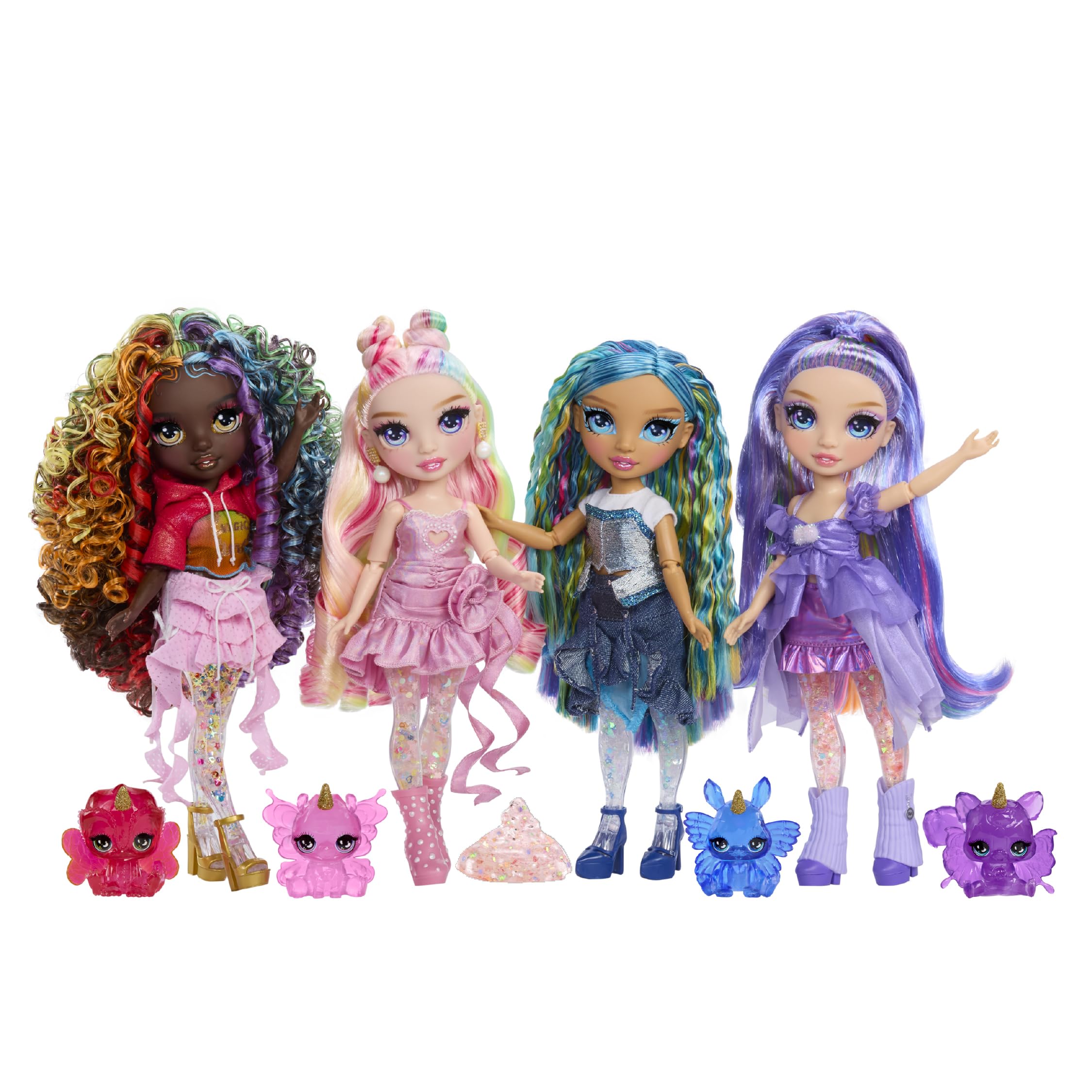Rainbow High Rainbow Shimmers with Slime - Violet Fashion Doll - 28cm Playset 6