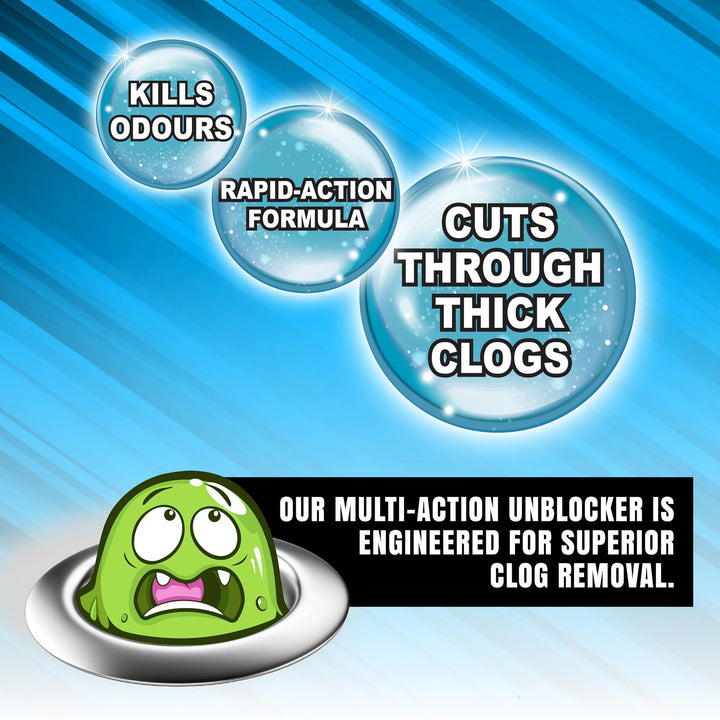 Clog Alert! - FAM1290 Bathroom Drain and Plug Hair Unblocker