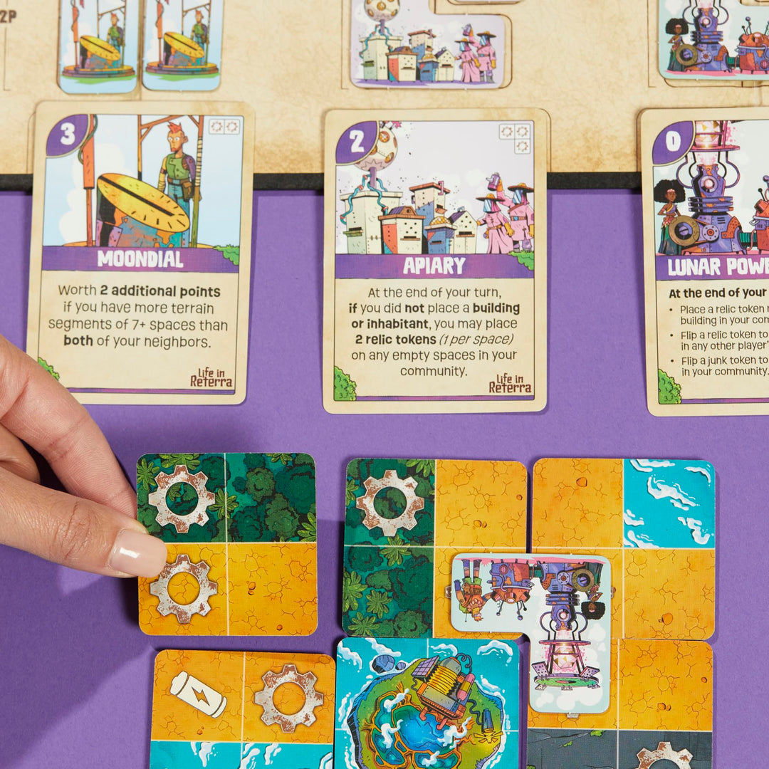 Hasbro Gaming Life in Reterra Moonrise Expansion Board Game