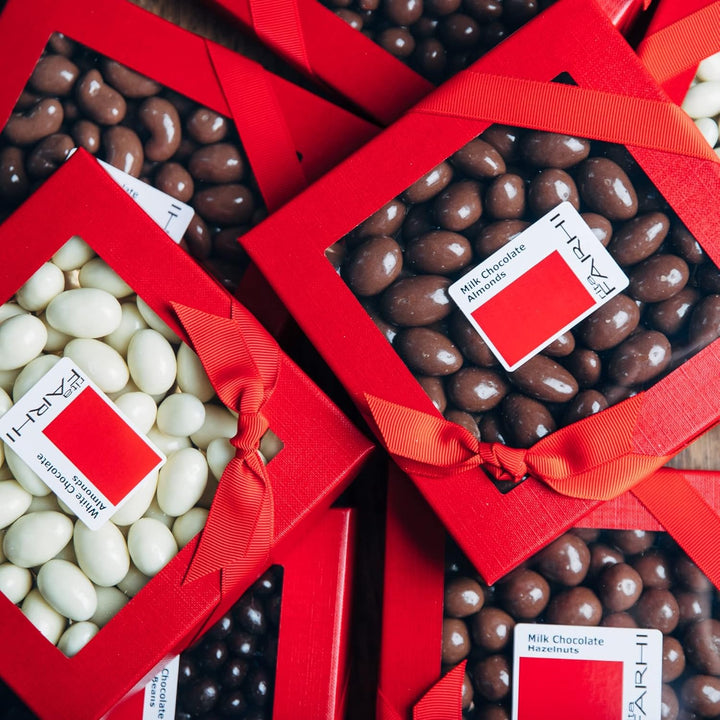 Rita Farhi Milk Chocolate Covered Brazil Nuts in Gift Box 210g