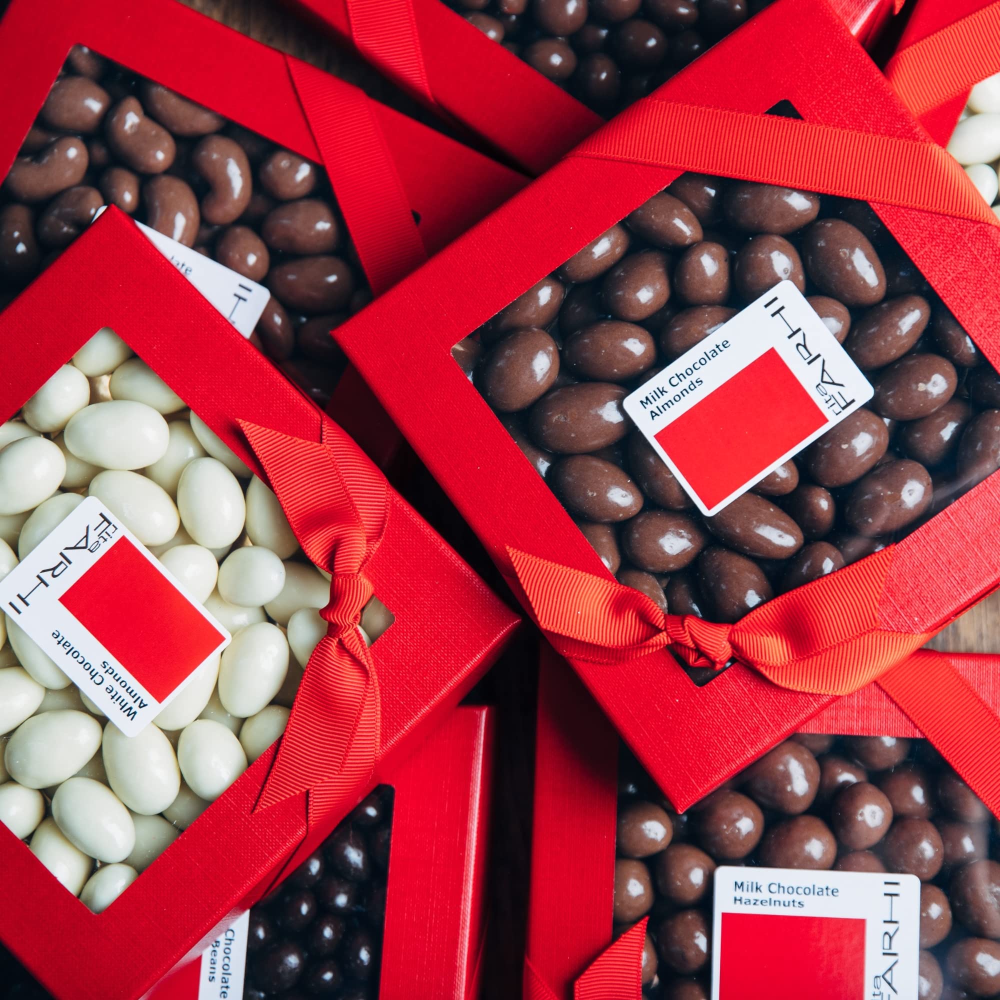 Rita Farhi Milk and Dark Chocolate Brazil Nuts Luxury Gift Box 210g 8