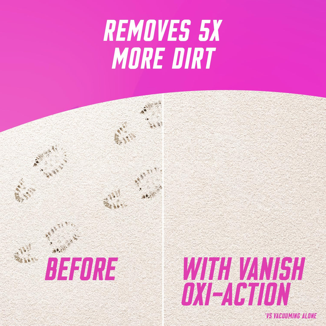 Vanish Carpet & Upholstery Clean & Fresh Power Powder (650g)