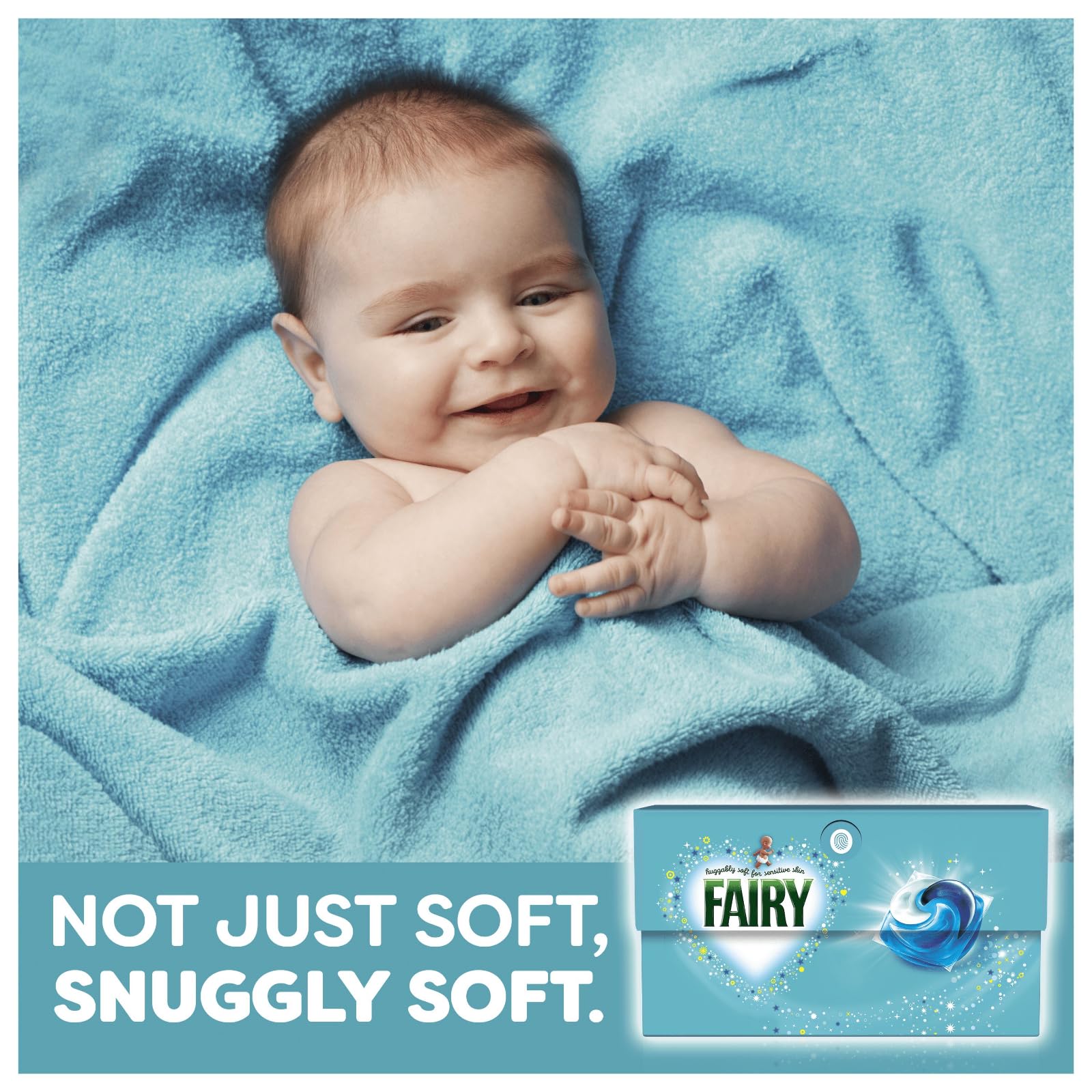 Fairy Non Bio Washing Liquid Pods - 38 Washes, Sensitive Skin Formula, Floral Scent 3