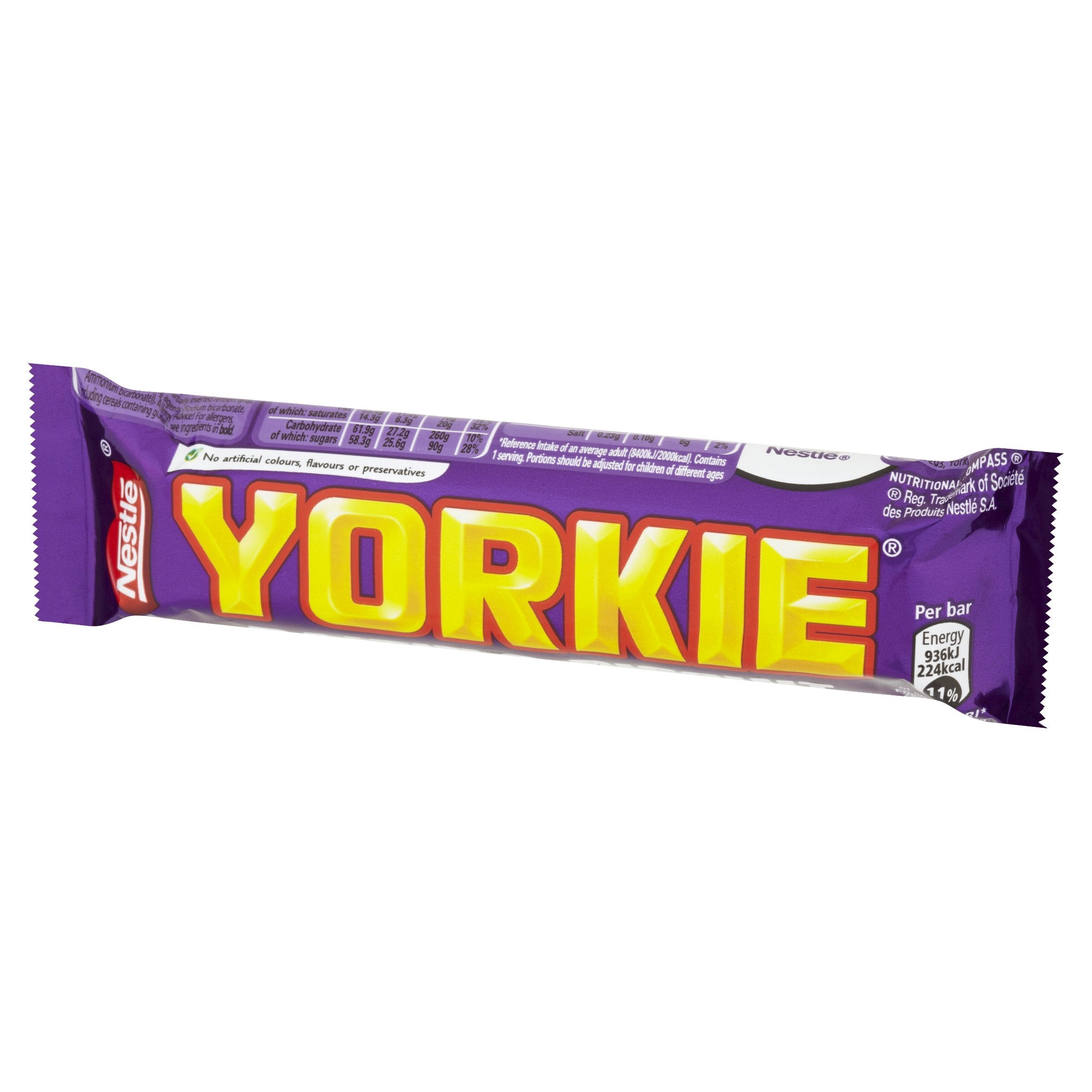 Yorkie Raisin & Biscuit Chocolate Bar, 44g 7