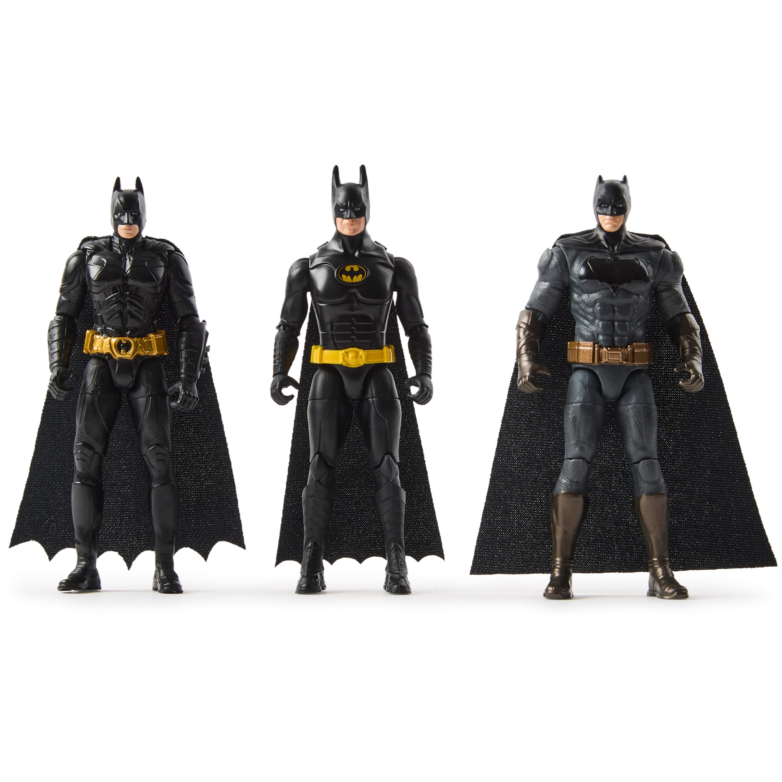 DC Comics Batman 85th Anniversary Action Figures 3-Pack | 10-cm Collectible | Ages 3+