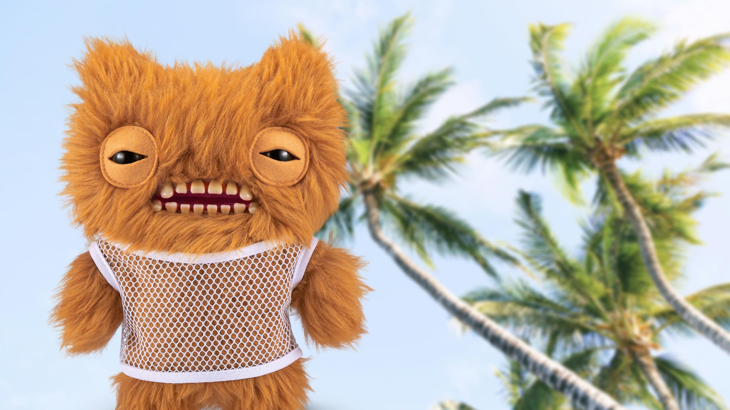 Fuggler Vacay Vibes Plush Toy - Munch Munch Ginger | 9-inch Soft Doll | Ages 4+ 5