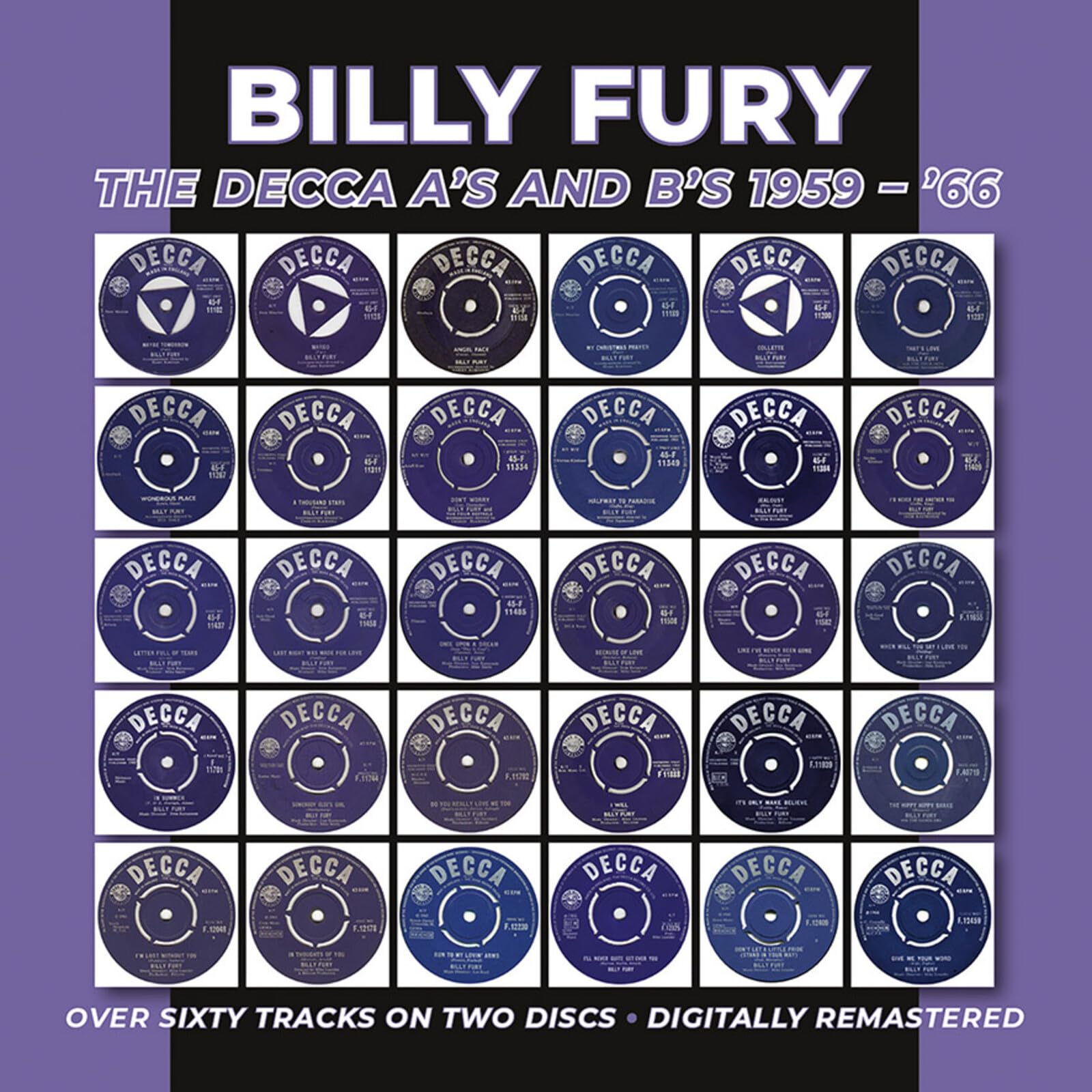 Billy Fury - The Decca A's and B's 1959 - '66 [2 CD] 1