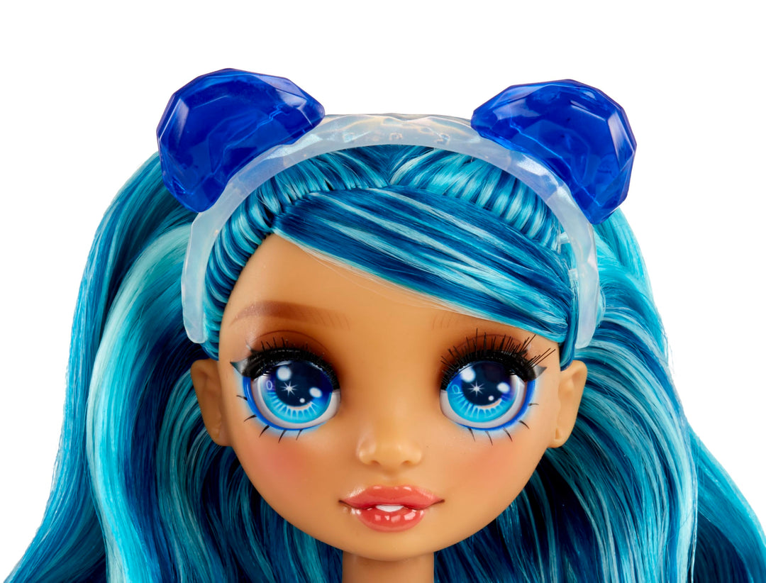 Rainbow High Creative Crystals Skyler - Blue 28 cm Fashion Doll with DIY Crystal Accessory Kit