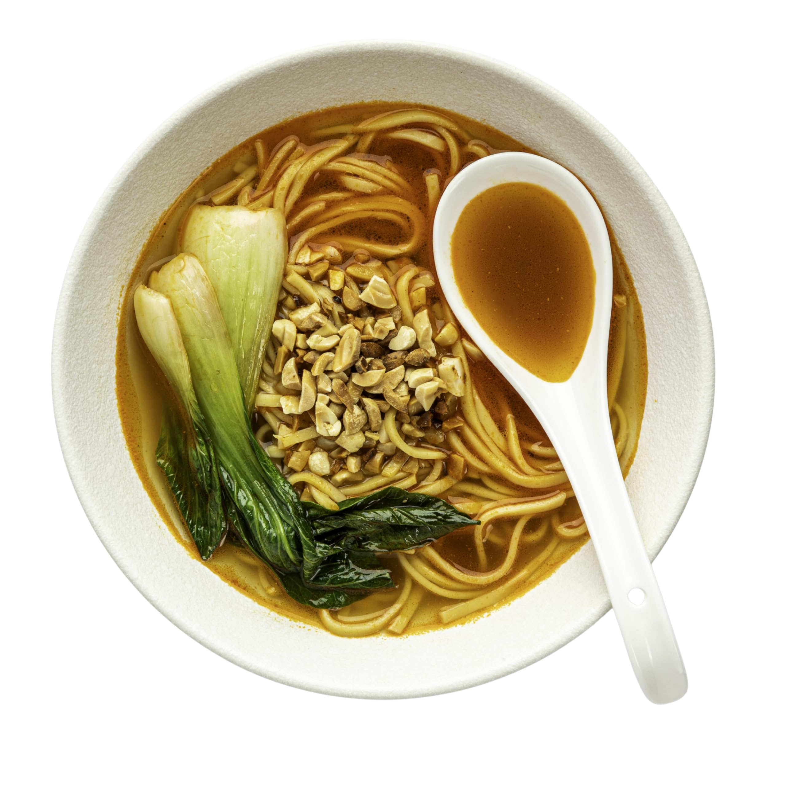 Lee Kum Kee Satay Noodle Broth - Creamy Peanut Soup Base | 160g (4 x 40g Sachets)
