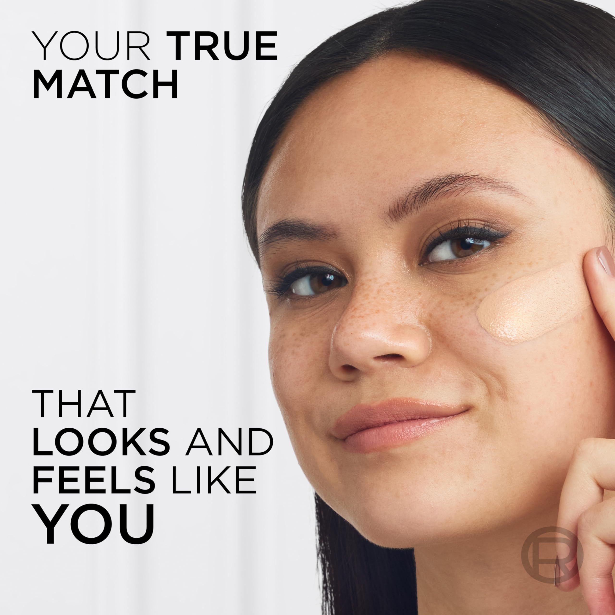 L'Oréal Paris True Match Liquid Foundation - Skincare Infused with Hyaluronic Acid, SPF 16, 5C Rose Sand, 30 ml 6