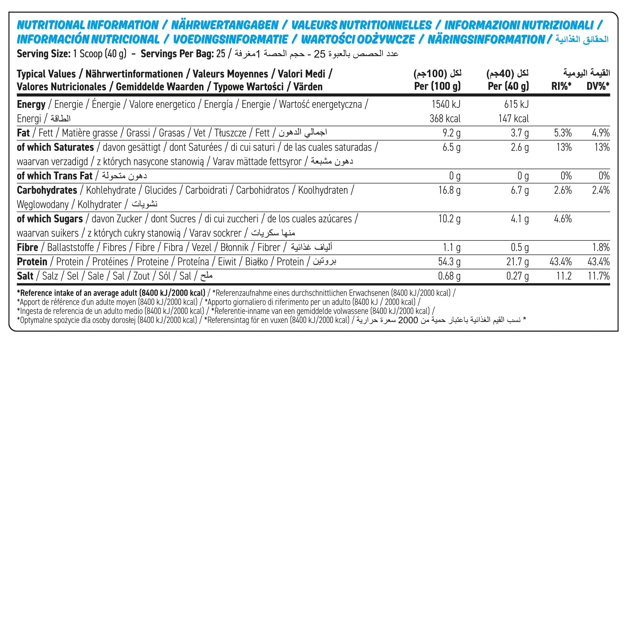 Applied Nutrition Protein Cookie Dough - High Protein Snack, Over 22g Protein | 1kg 6