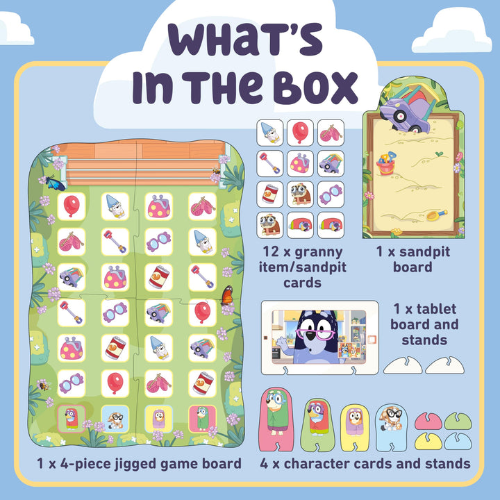 Orchard Toys Official Bluey Grannies Matching and Memory Game for children age 3