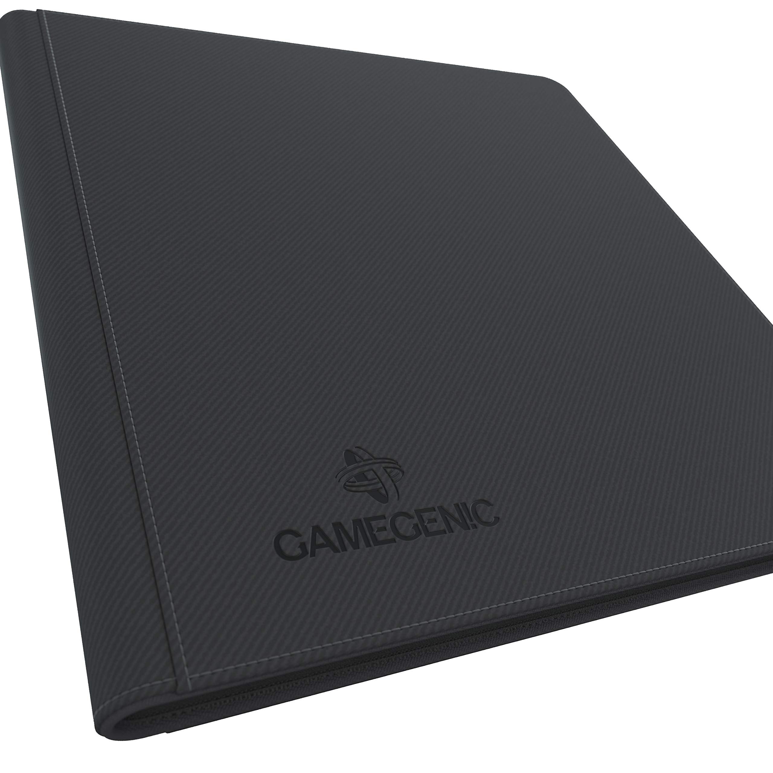 Gamegenic Zip-Up Album - 480 Card Capacity | Side-Loading Pockets | Black 7