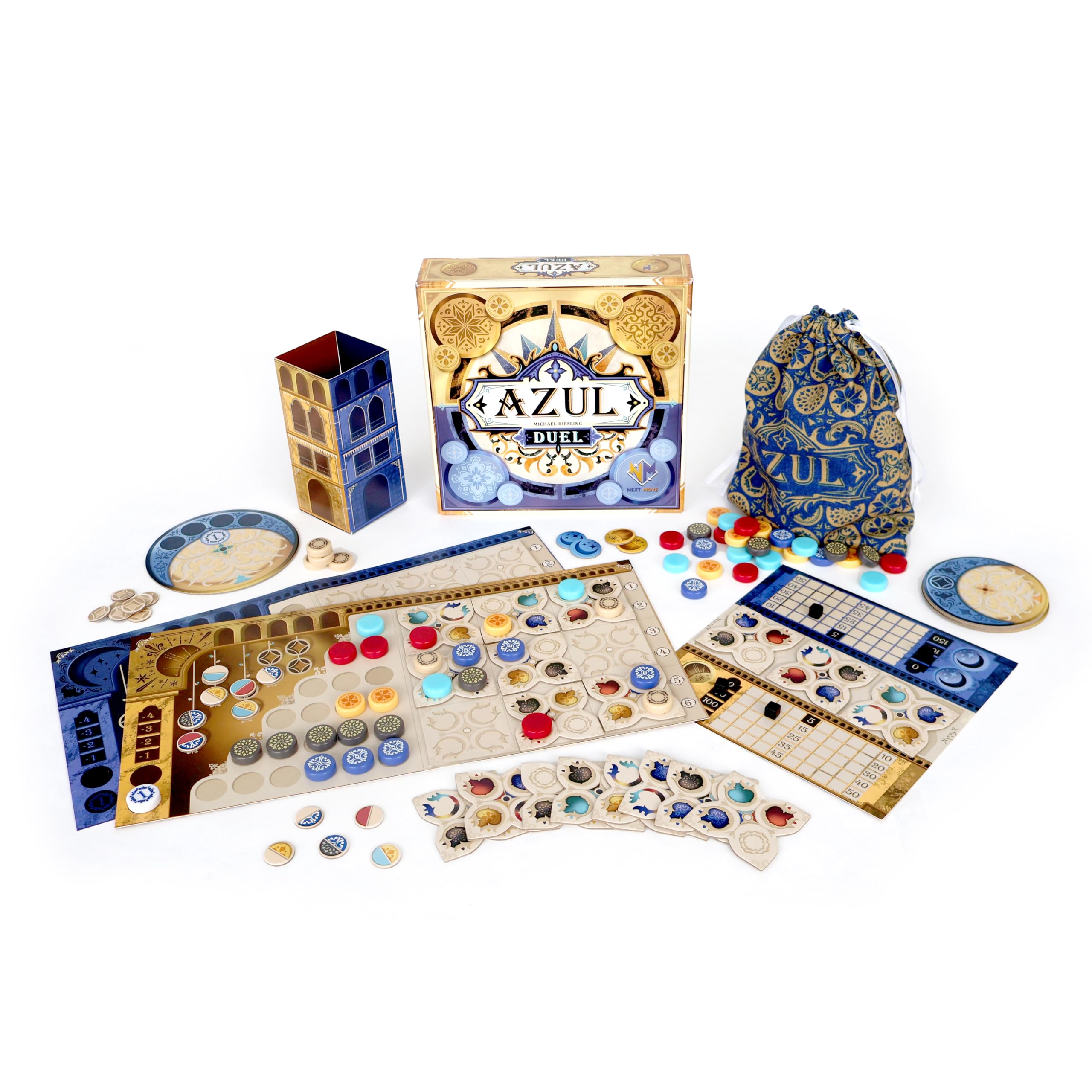 Next Move Azul Duel Board Game 7