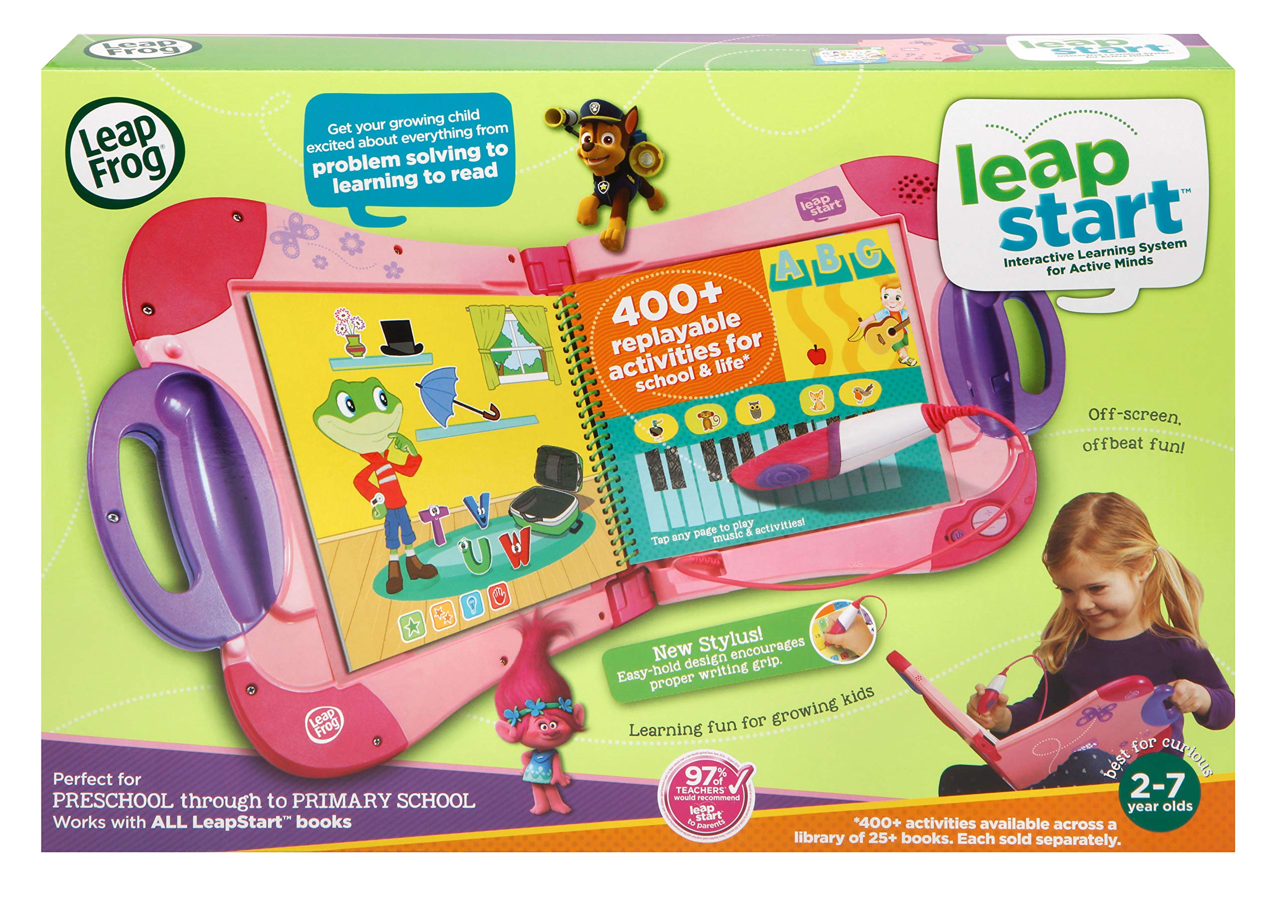 LeapFrog LeapStart Electronic Book - Interactive Learning for Ages 2-7 | Pink 6