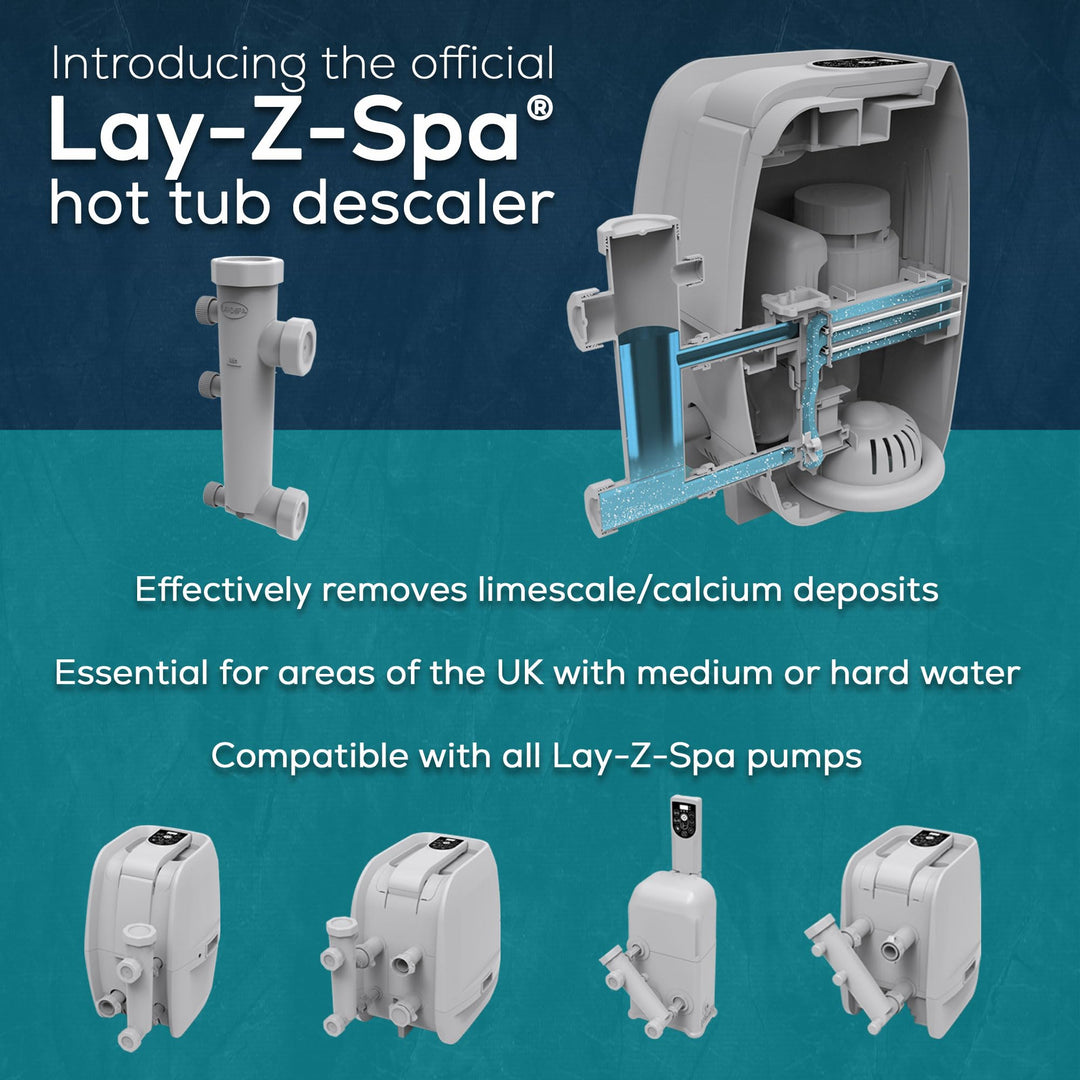 Bestway Lay-Z-Spa Hot Tub Descaler & Cleaning Tool for All Pump Models