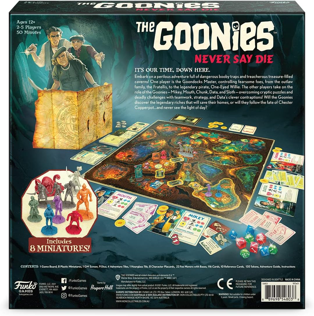 Funko The Goonies: Never Say Die Cooperative Strategy Board Game 7