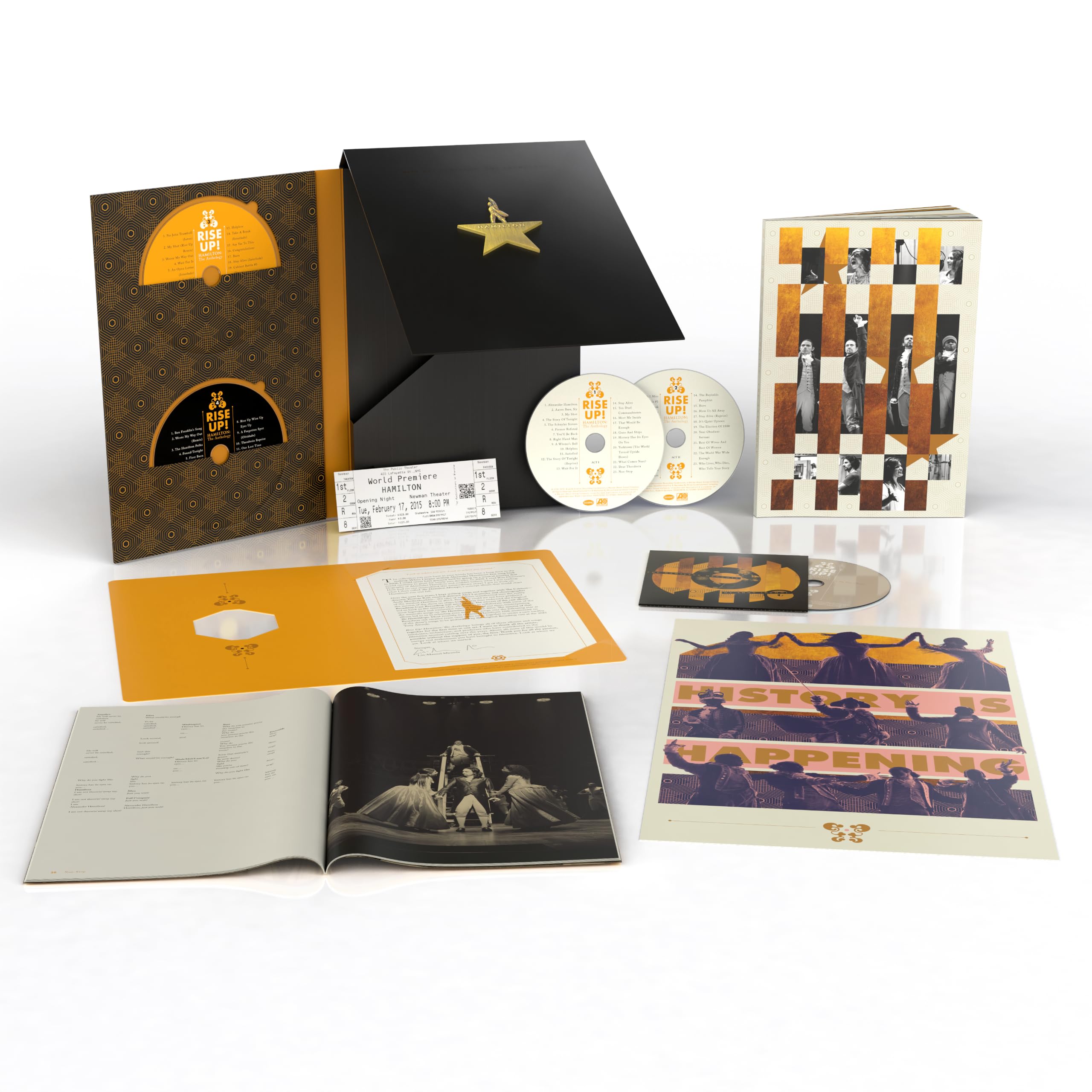 Lin-Manuel Miranda - Rise Up! Hamilton: The Anthology [5 CD Box Set]
