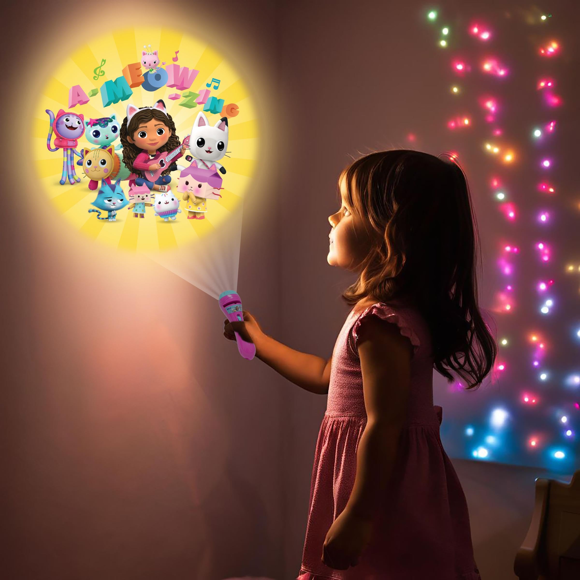 Lexibook Gabby's Dollhouse Stories Projector and Torch Light with 24 Images 6