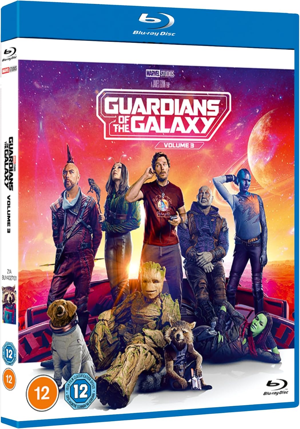 Marvel Studio's Guardians of the Galaxy Vol.3 [Blu-ray] [Region A & B & C]