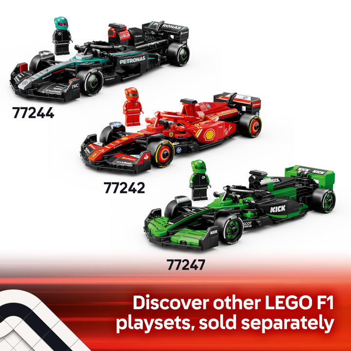 LEGO Speed Champions McLaren F1 Team MCL38 Race Car Toy with Collectible Driver Minifigure - Building Set for 10+