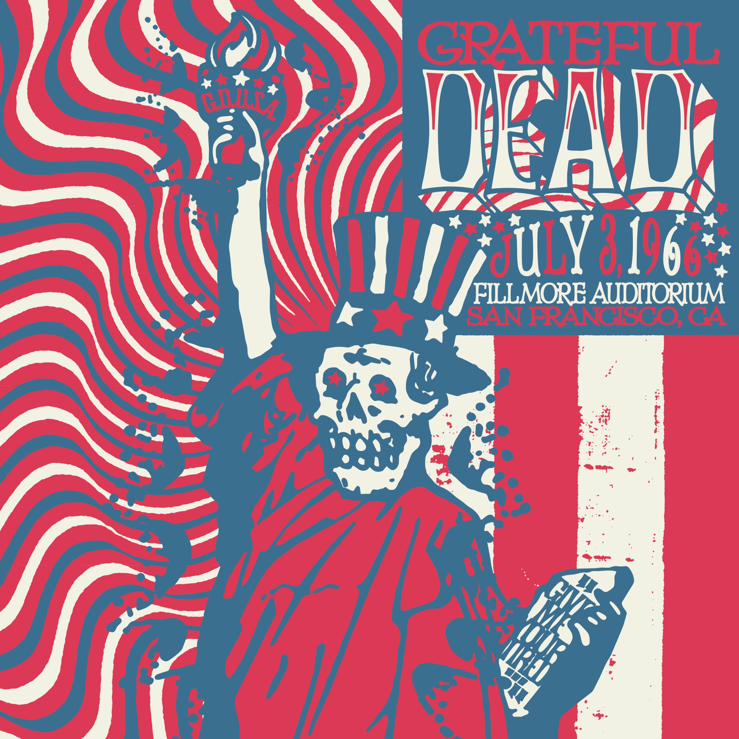 Grateful Dead - Fillmore Auditorium, San Francisco, CA (7/3/66) [Live] [CD] 1