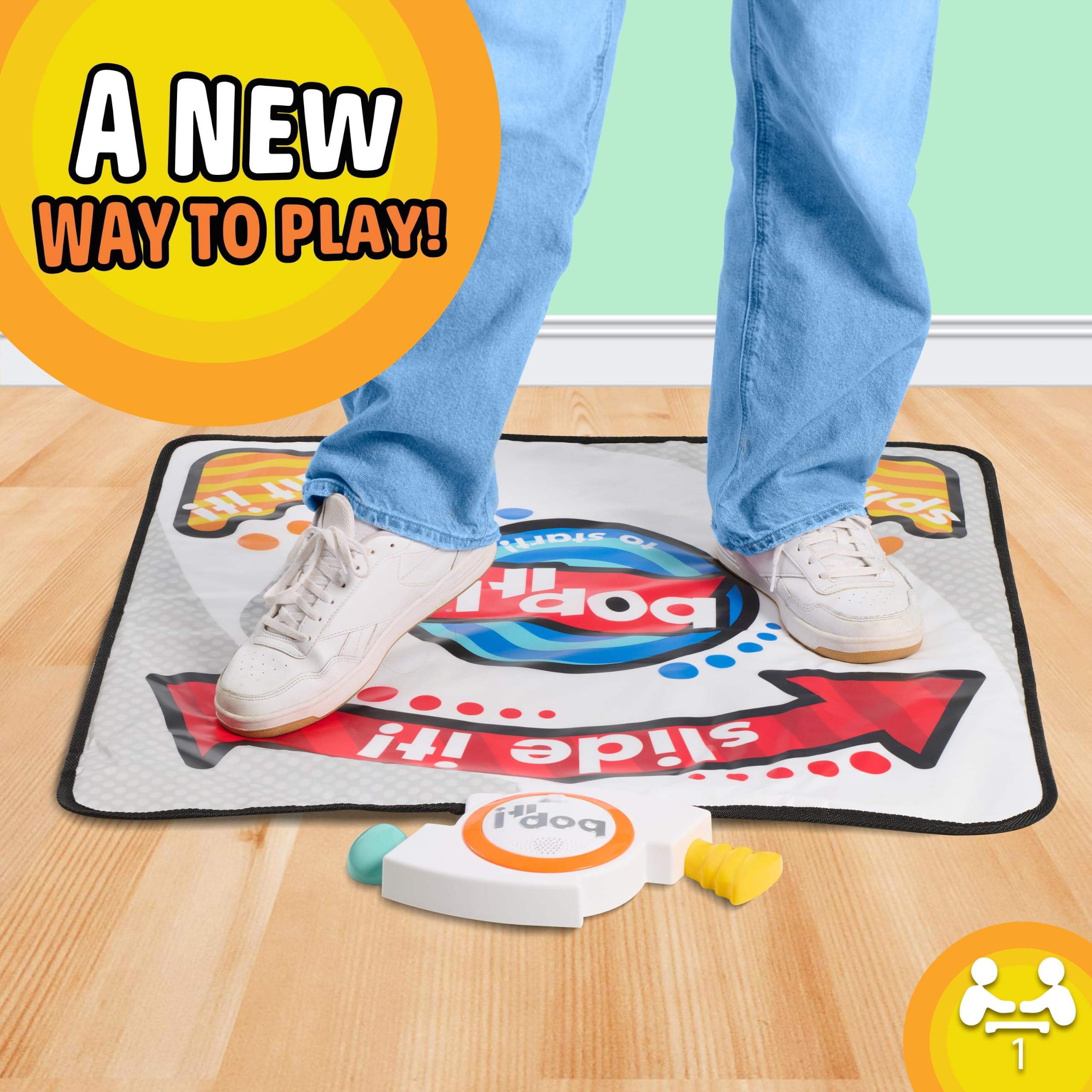 Bop It! Jump Game Mat by Hasbro - Electronic Memory Game for Kids Ages 8+