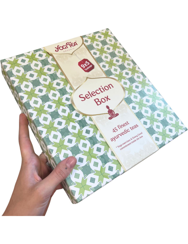 YOGI TEA - Yoga Selection Box Organic Herbal Tea Multipack with 45 Tea Bags