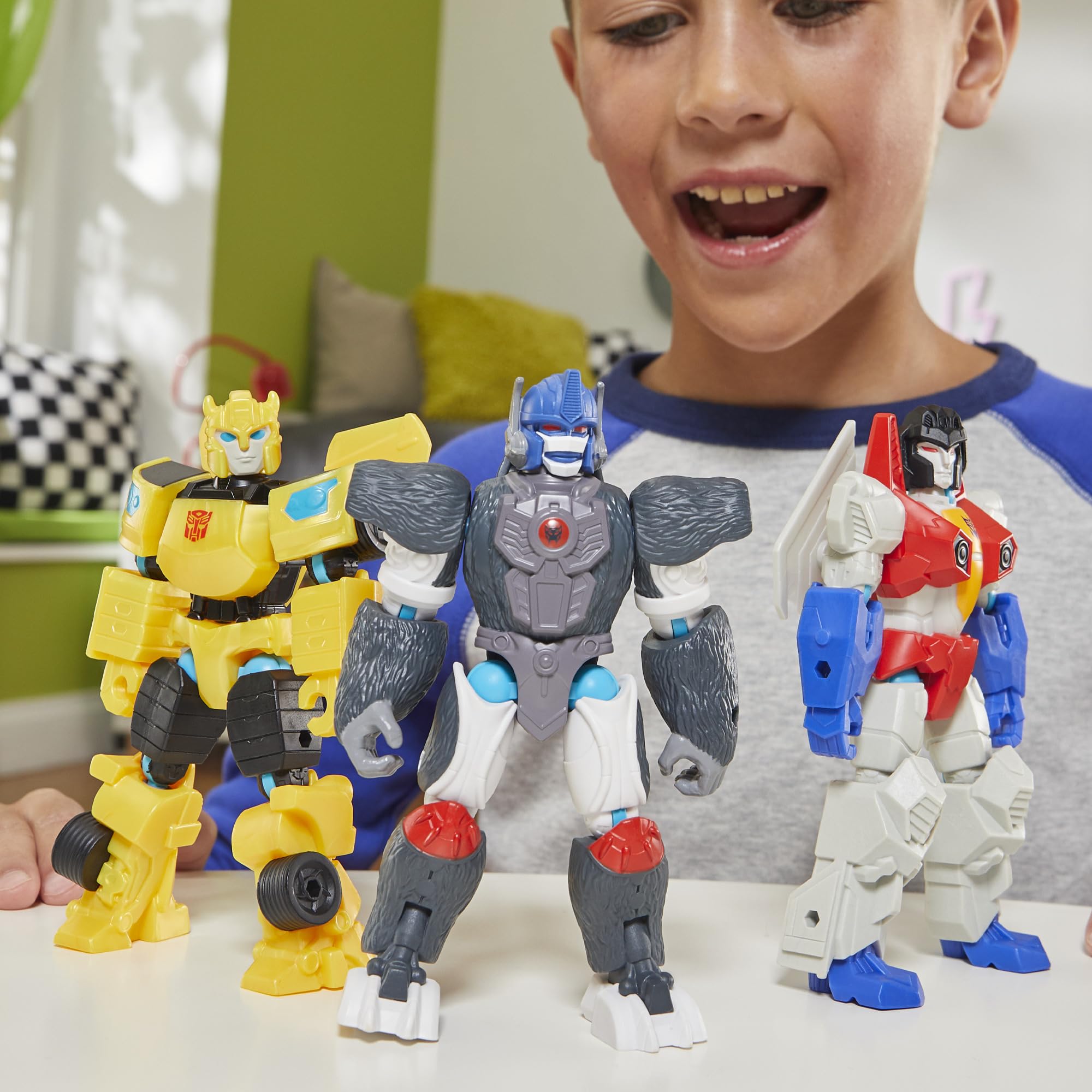 Transformers MixMashers Starscream Action Figure - 5-Inch Scale, Mix & Match Play | Hasbro 9