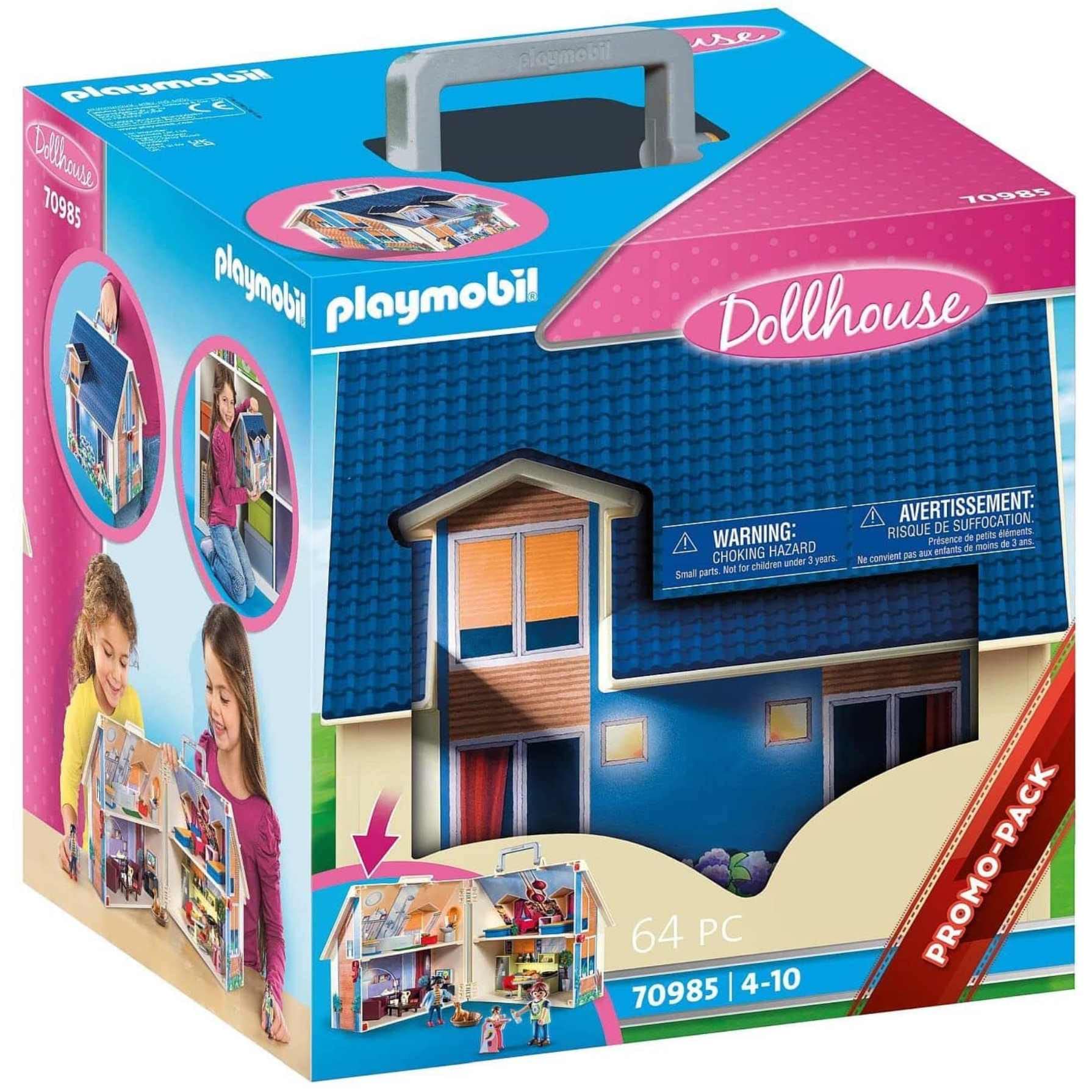 Playmobil Take Along Modern Doll House Playset | Ages 4+ | 64 Pieces 4
