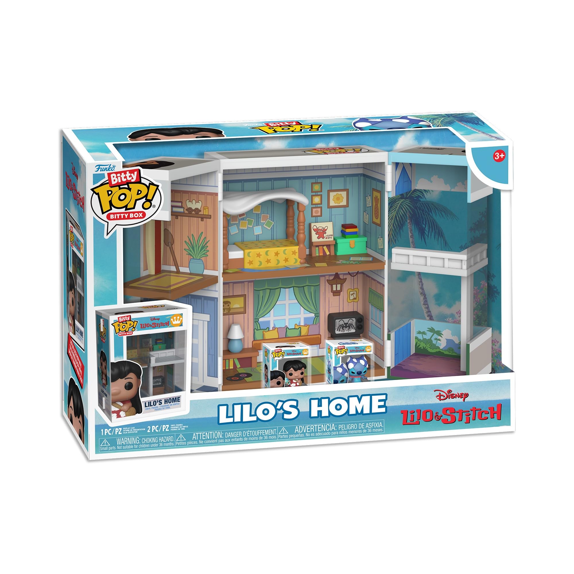 Funko Bitty Pop! Bitty Boxes: Lilo & Stitch - Lilo's Home Playset | Vinyl | Multicolor