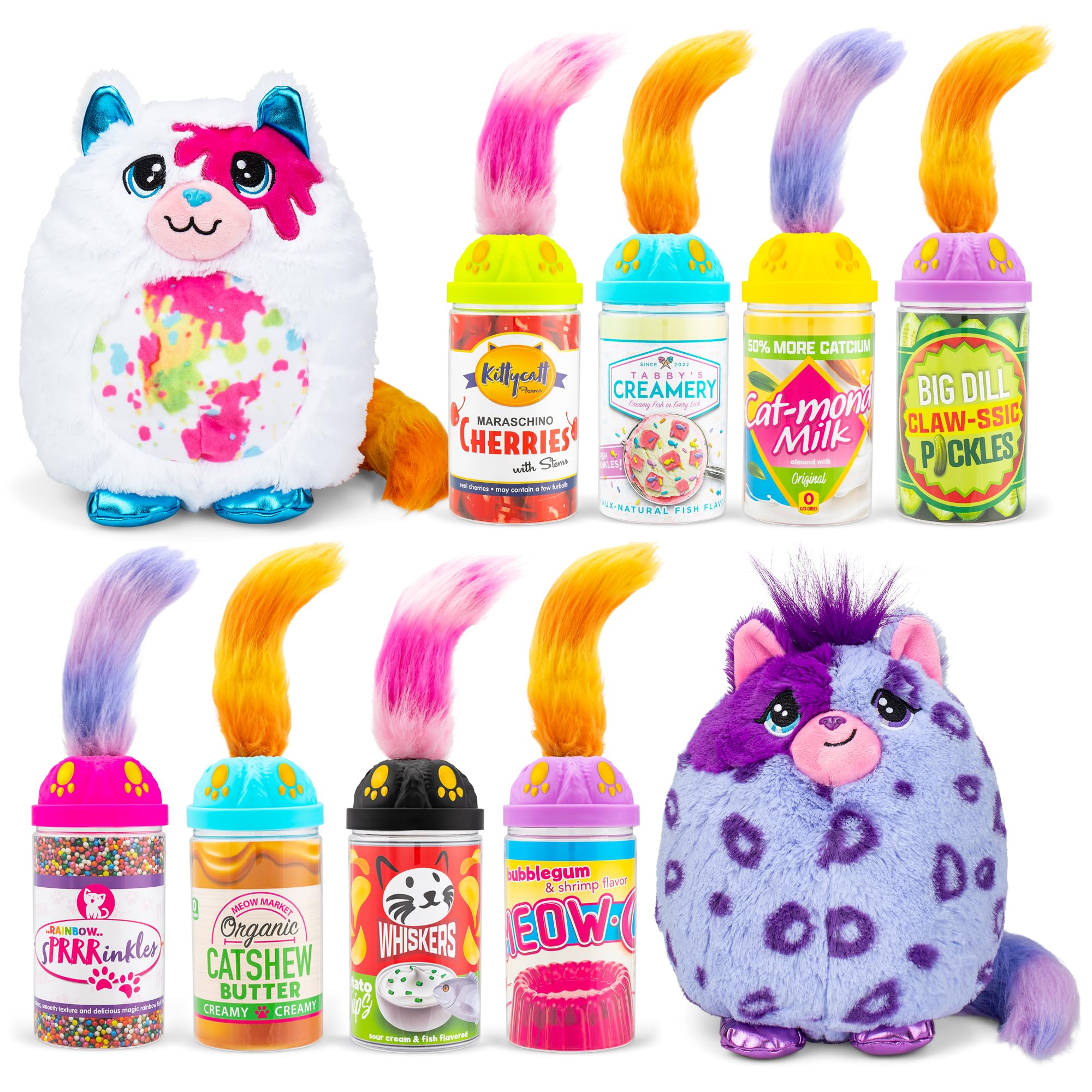 Misfittens Surprise Cat Plush Wave 3 - Soft Squeeze & Stretch Collectible Plush Toy 6