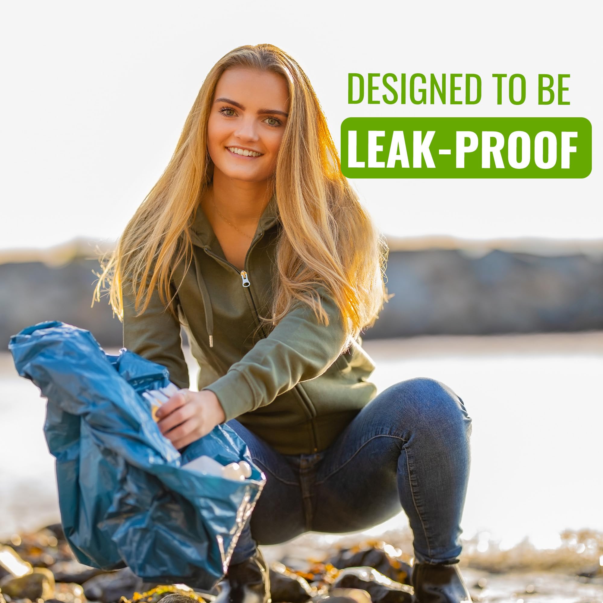 EcoBag 20 Super Strong Heavy Duty Rubble Sacks 40L - Blue (ECO20RB) 9