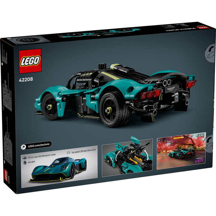LEGO Technic Aston Martin Valkyrie Buildable Car Model Kit - 707-Piece Vehicle Toy for Kids 9+
