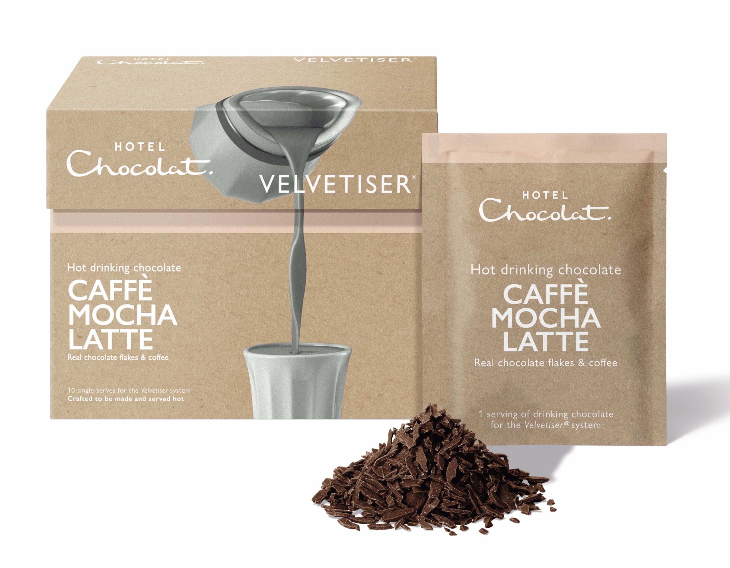 Hotel Chocolat - Caffè Mocha Latte Sachets (10-Pack) 5