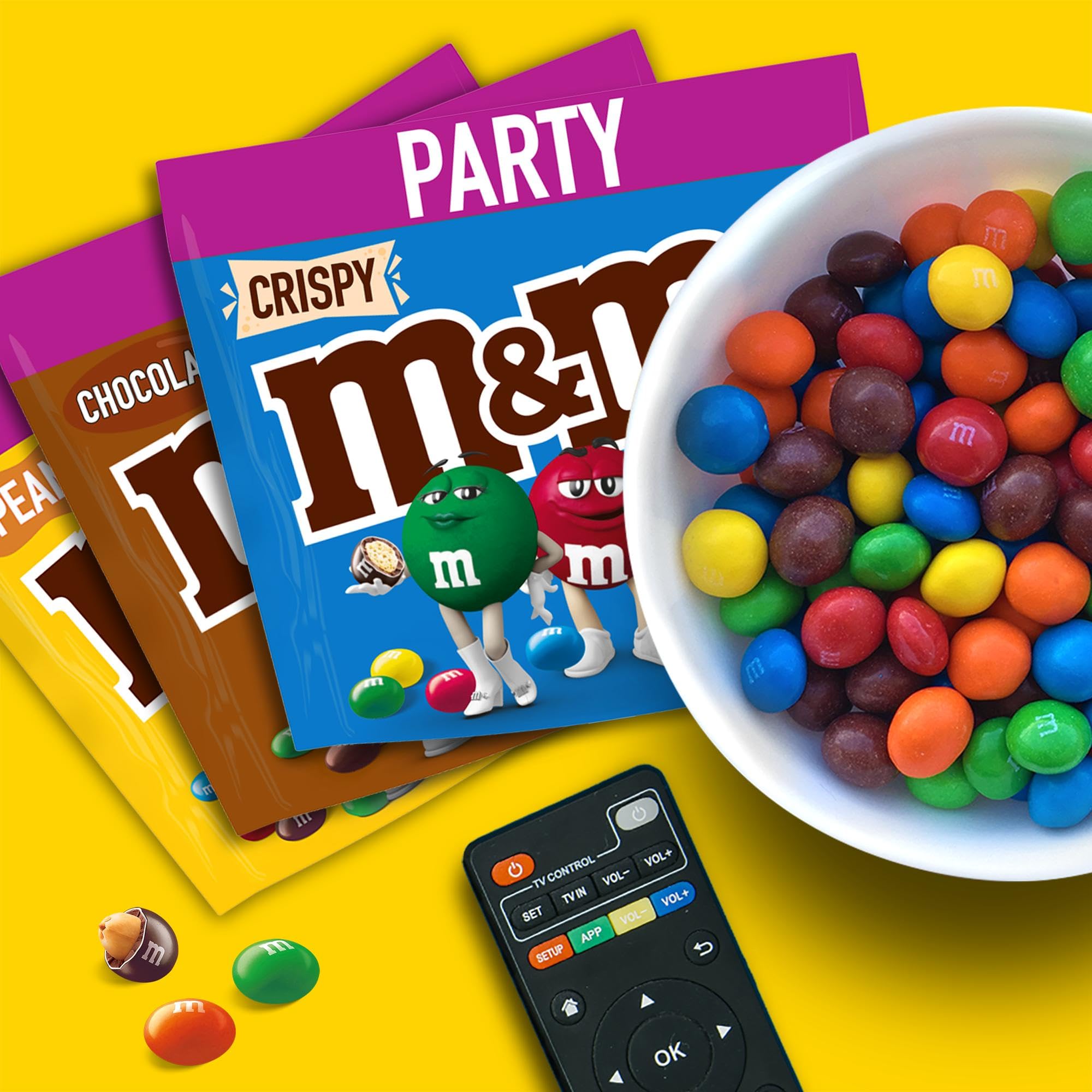 M&M's Milk Chocolate Sweets Bulk Bag - 800g Sharing Size | Crispy Shell 4