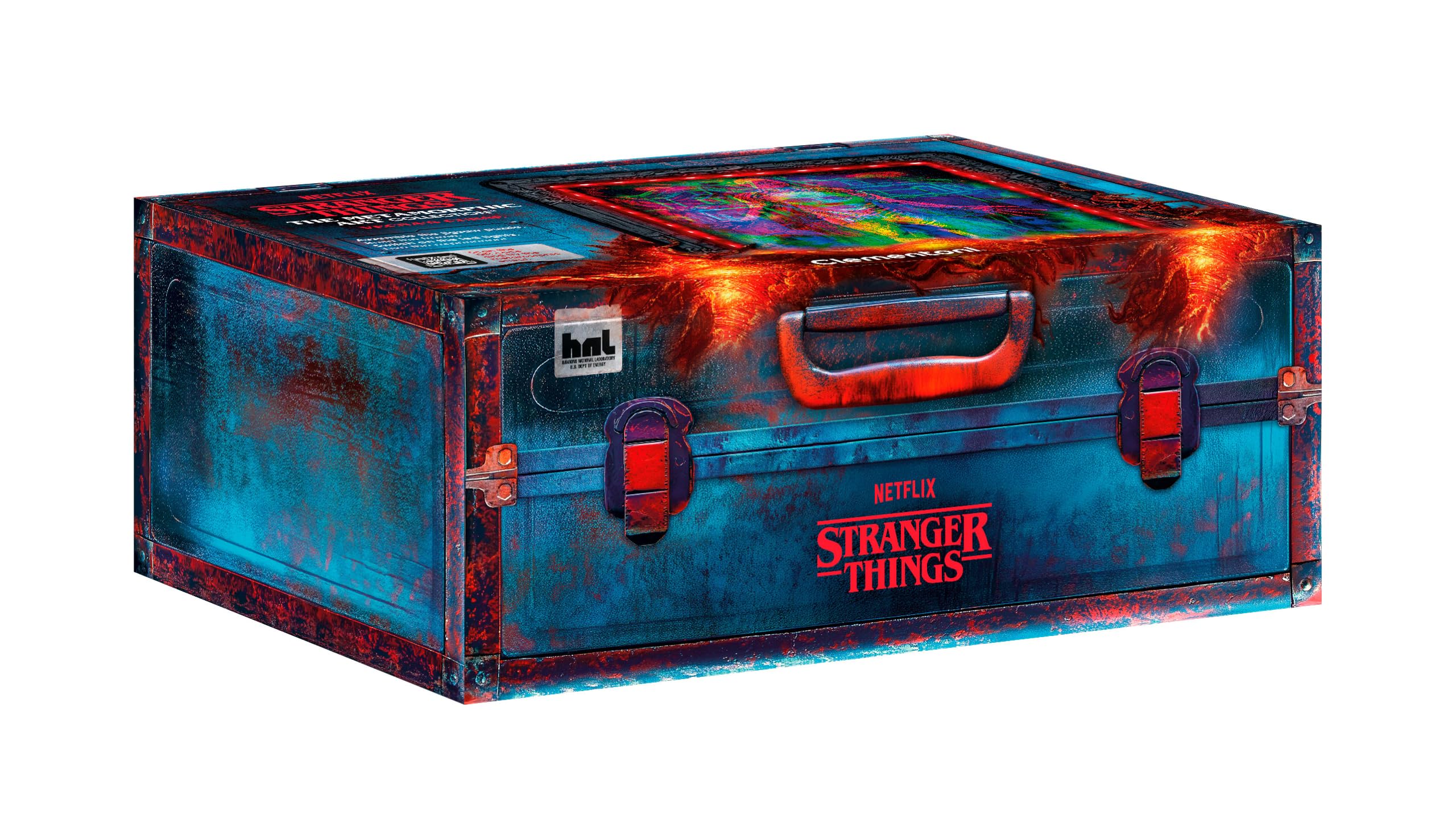 Clementoni Stranger Things Metamorphic Art Puzzle - 520-Piece LED Interactive Puzzle 12